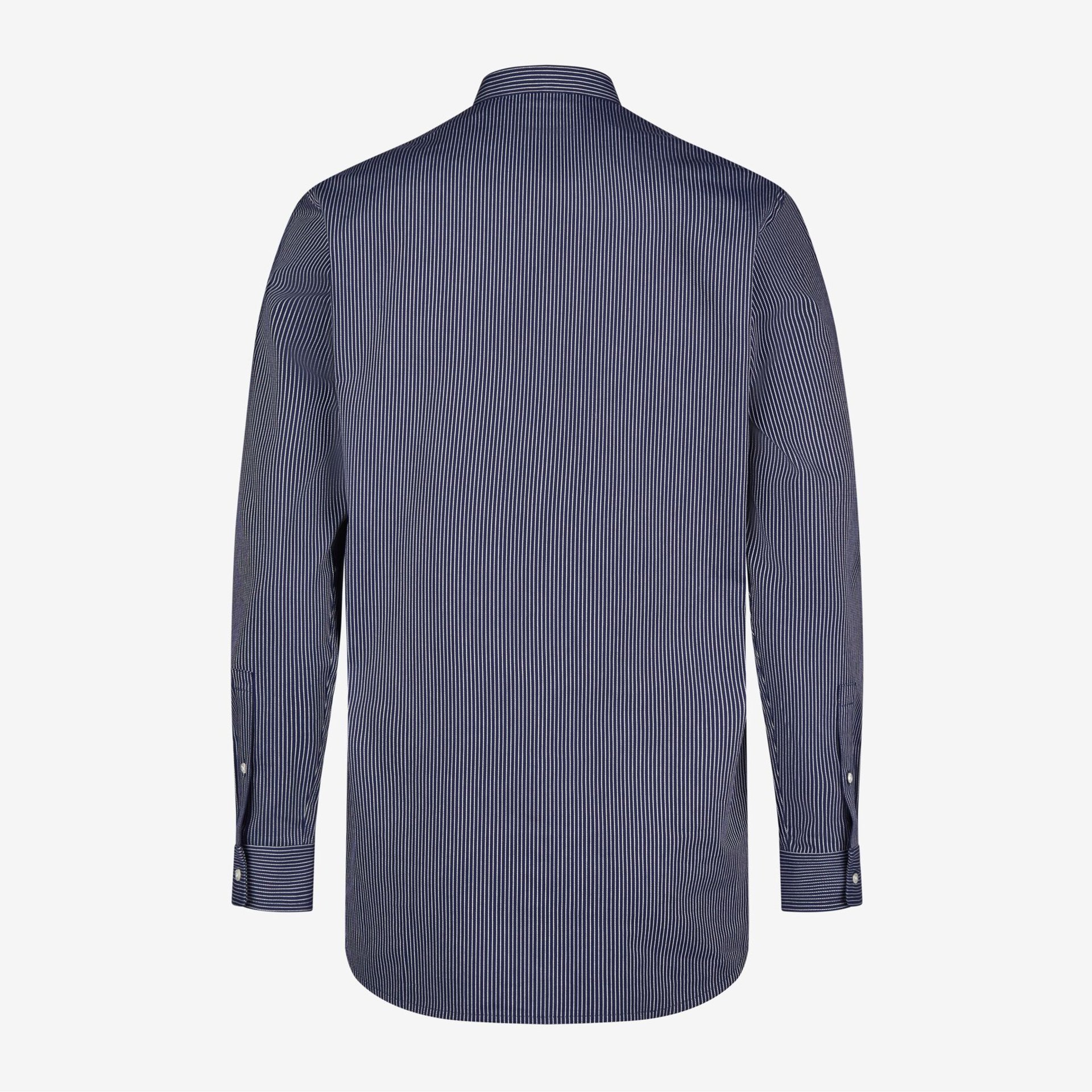 BO Arbeitshemd unisex marine-weiß 5XL