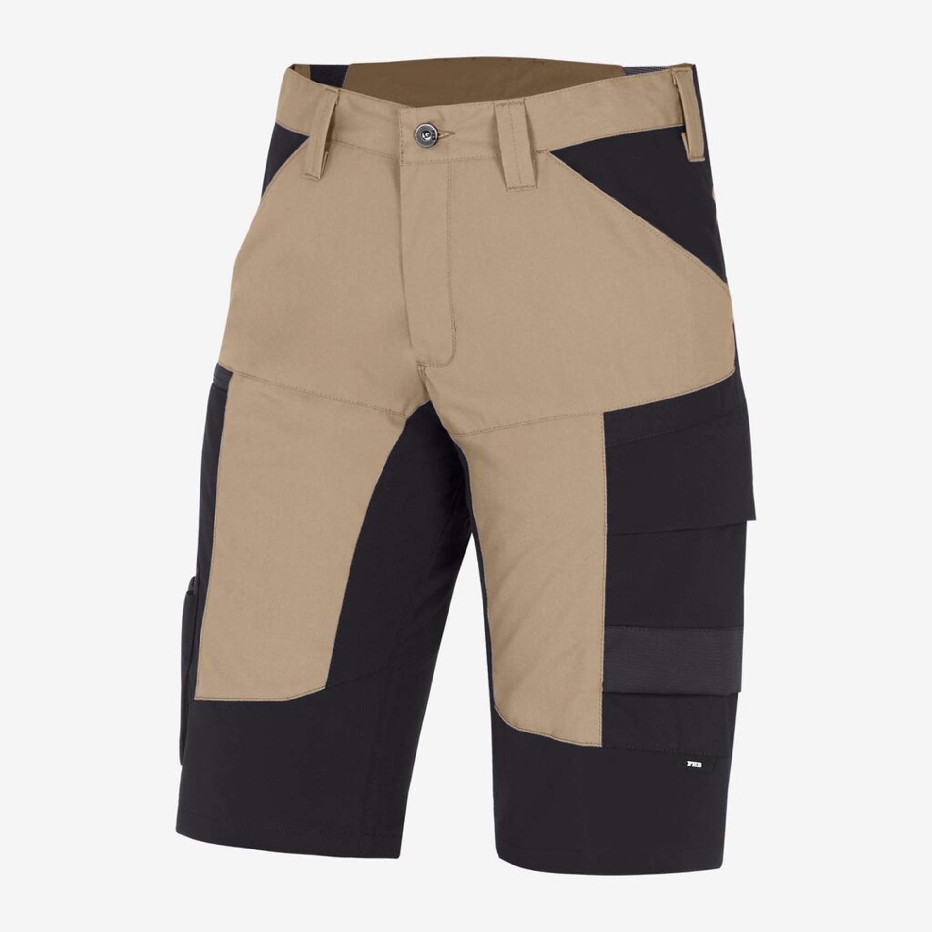 KIM Bermuda elastisch beige-schwarz 58