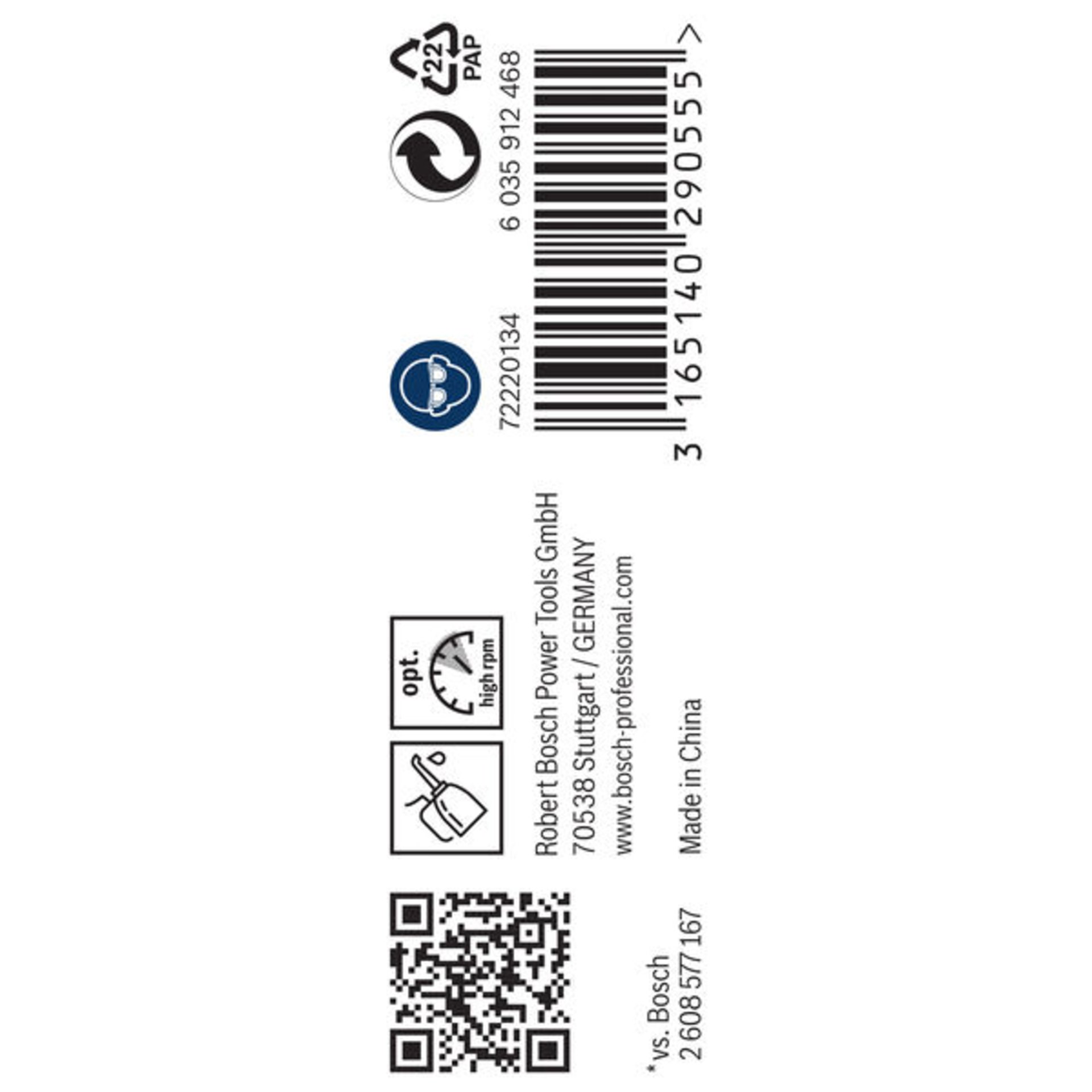 PRO Metal HSS-G Spiralbohrer, 3 x 33 x 61 mm, 10-tlg.