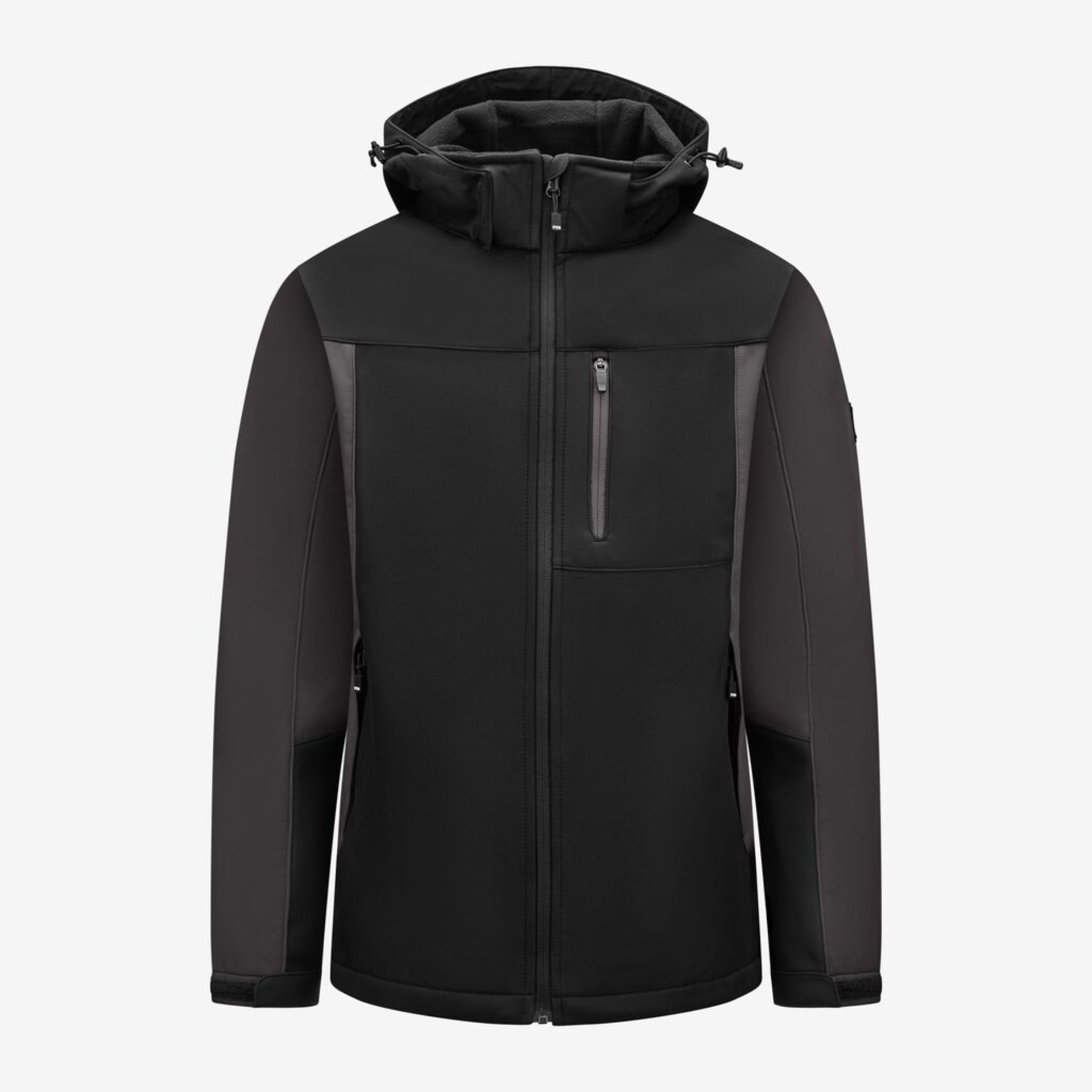 JANNIK Softshell-Jacke anthrazit-schwarz XS