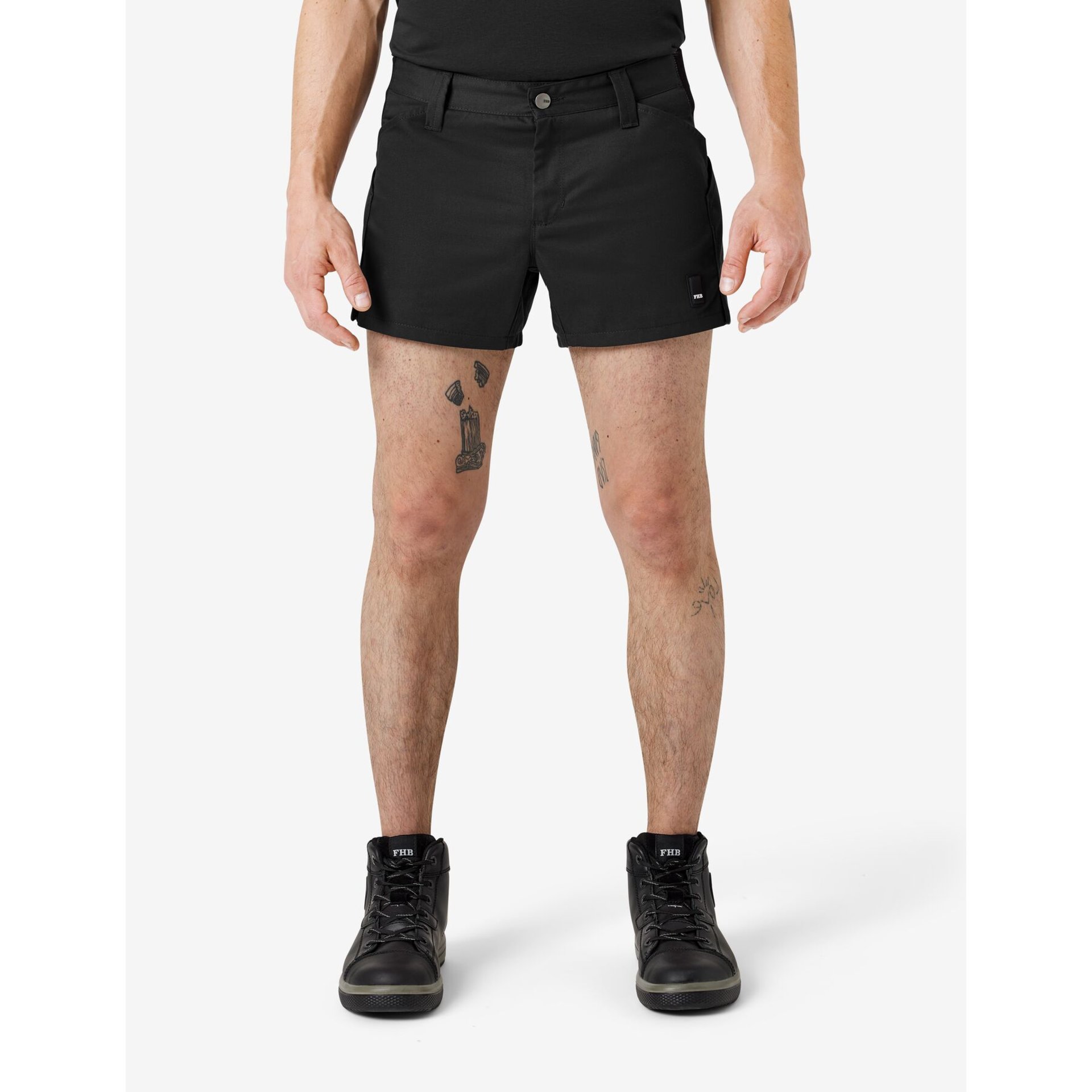 JESKO Arbeits-Shorts extra kurz schwarz 42