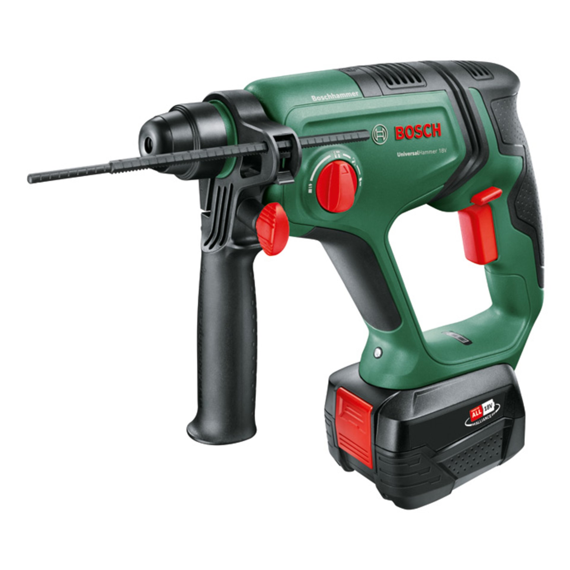 Akku-Bohrhammer UniversalHammer 18V, 1 Akku PBA 18V 4.0 Ah, Tragekoffer