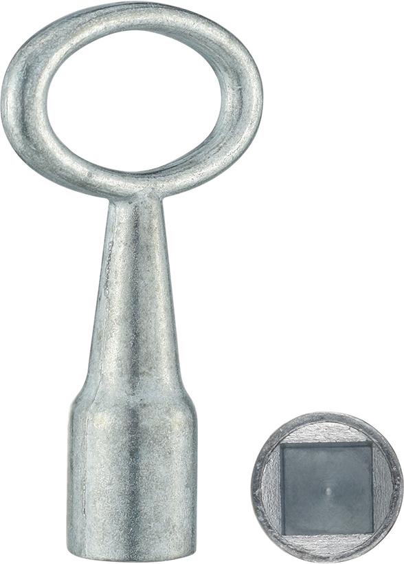 Bever OA-Dornschlüssel, oval, V, Zinkdruckguss
