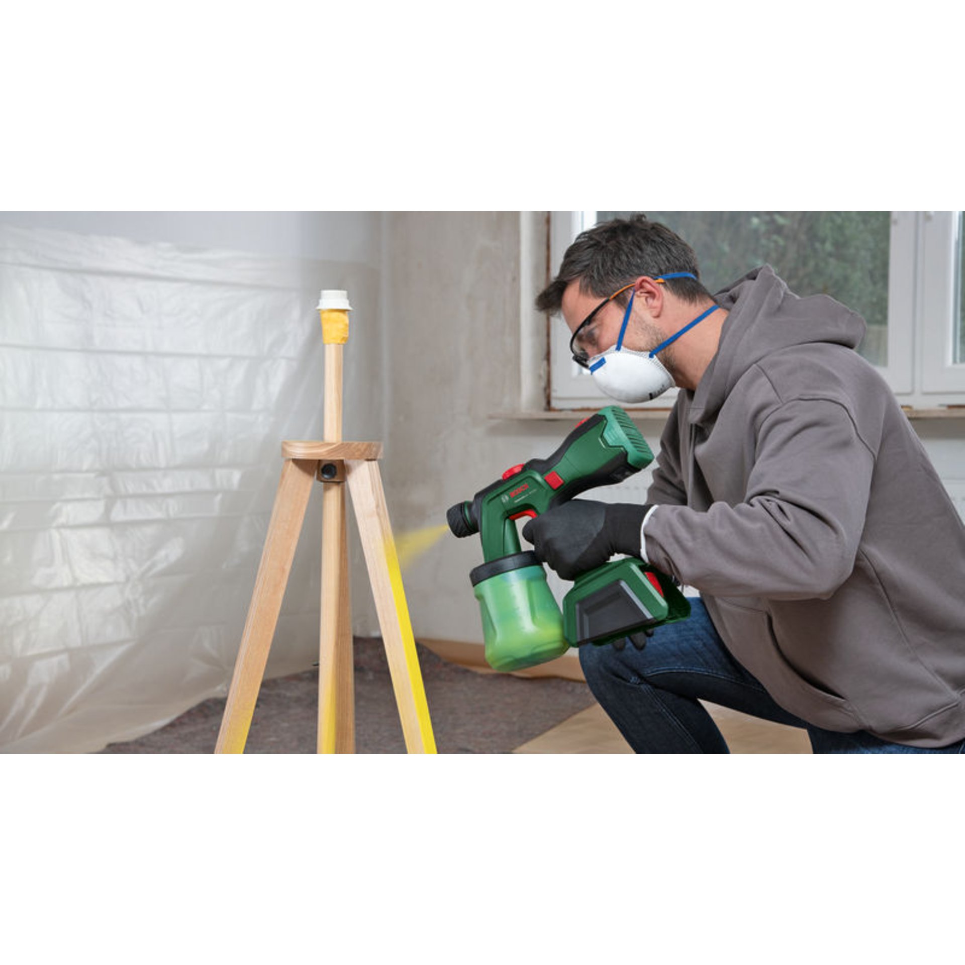 Feinsprühsystem AdvancedSpray 18V-500, Reinigungsbürste