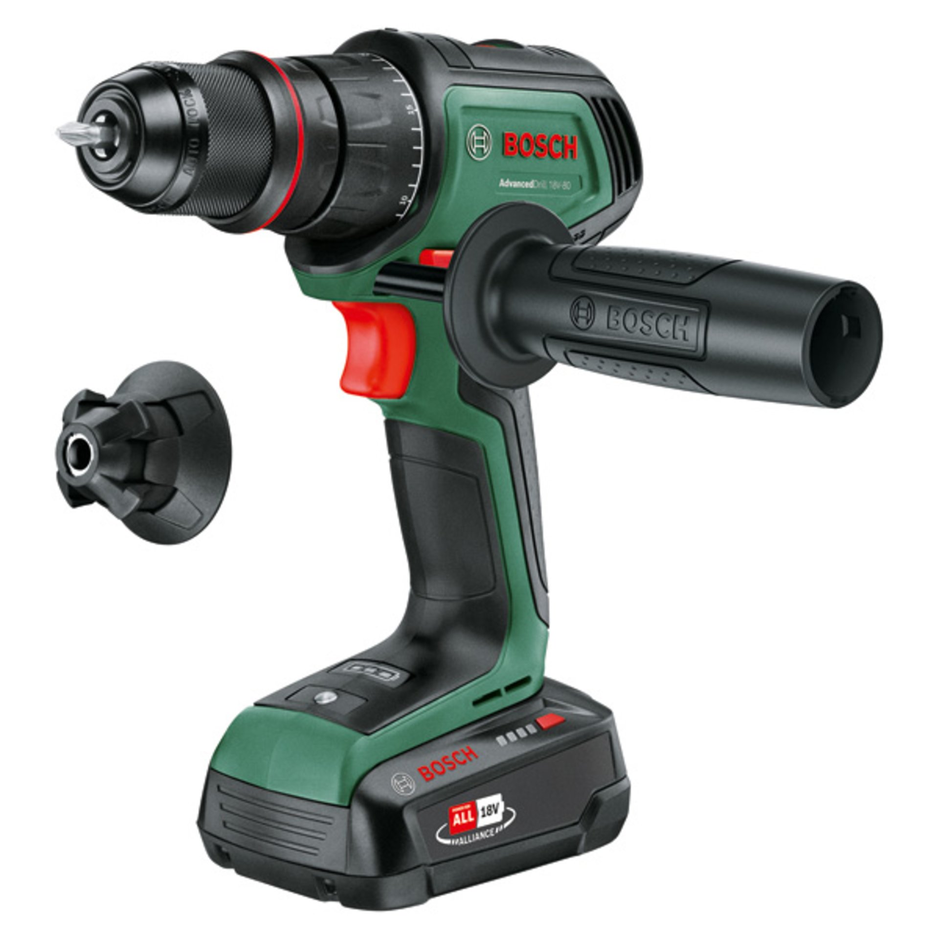 Akku-Bohrschrauber AdvancedDrill 18V-80 QuickSnap,1 x Akku PBA 18V 2.5Ah