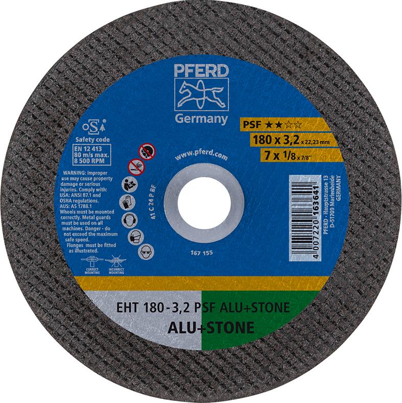Pferd Trennscheibe C24PPS gerade 178x3,2mm Pferd Trennscheibe C24PPS gerade 178x3,2mm