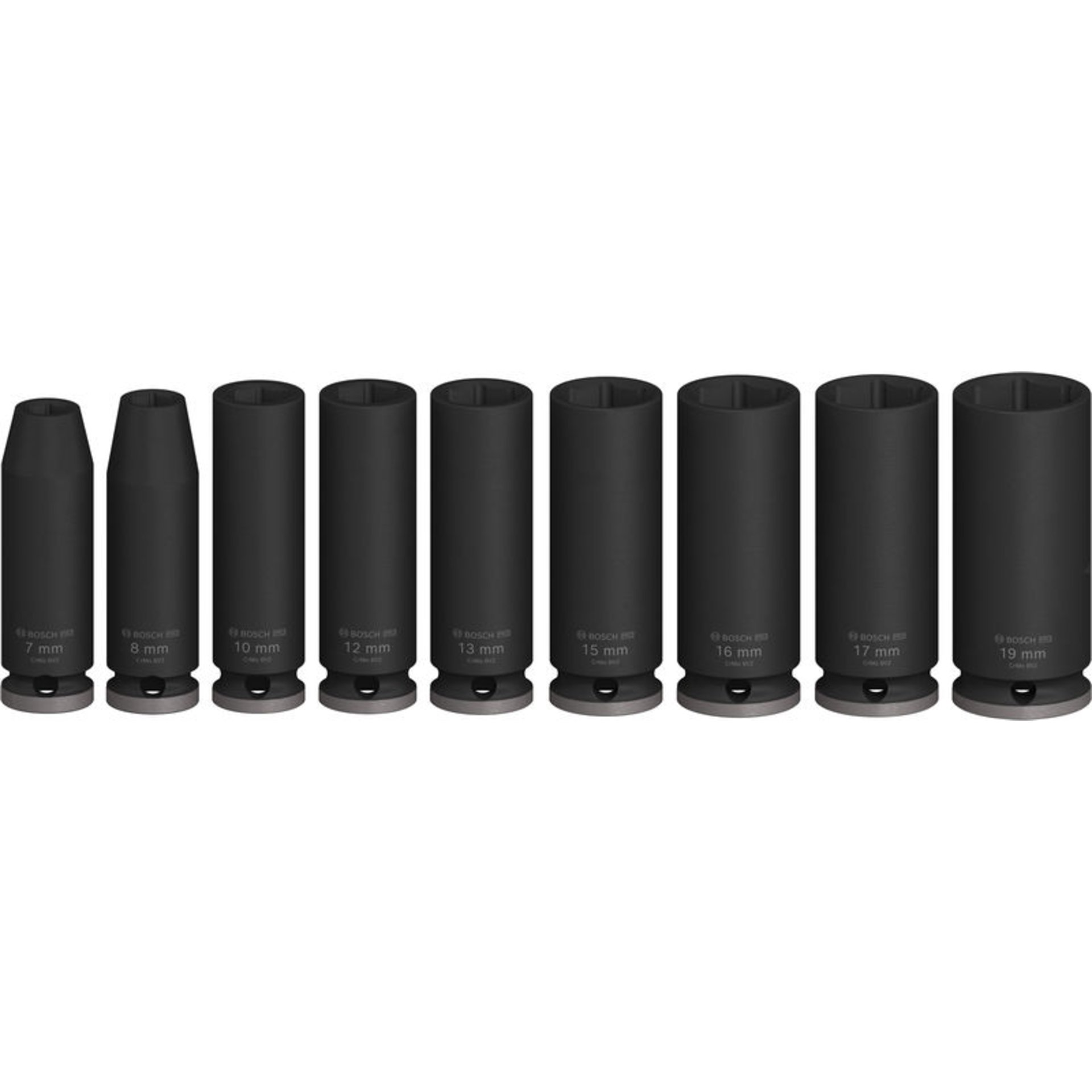 PRO Impact Steckschlüsselsatz Set, 3/8", tief, 9-tlg.