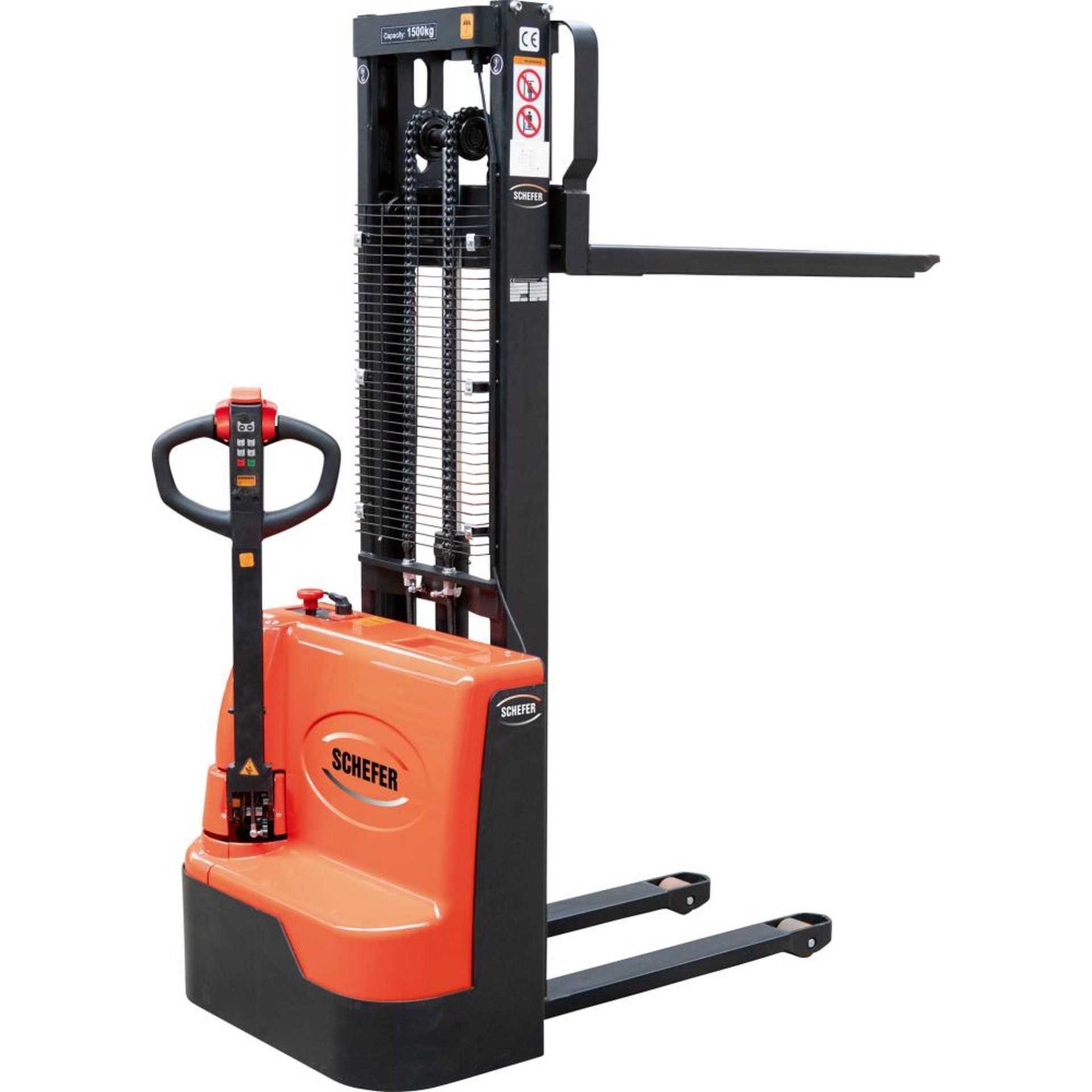 Elektrostapler EGV ECO Gabellänge 1125 mm Bereifung PUR Tragkraft 1500 kg