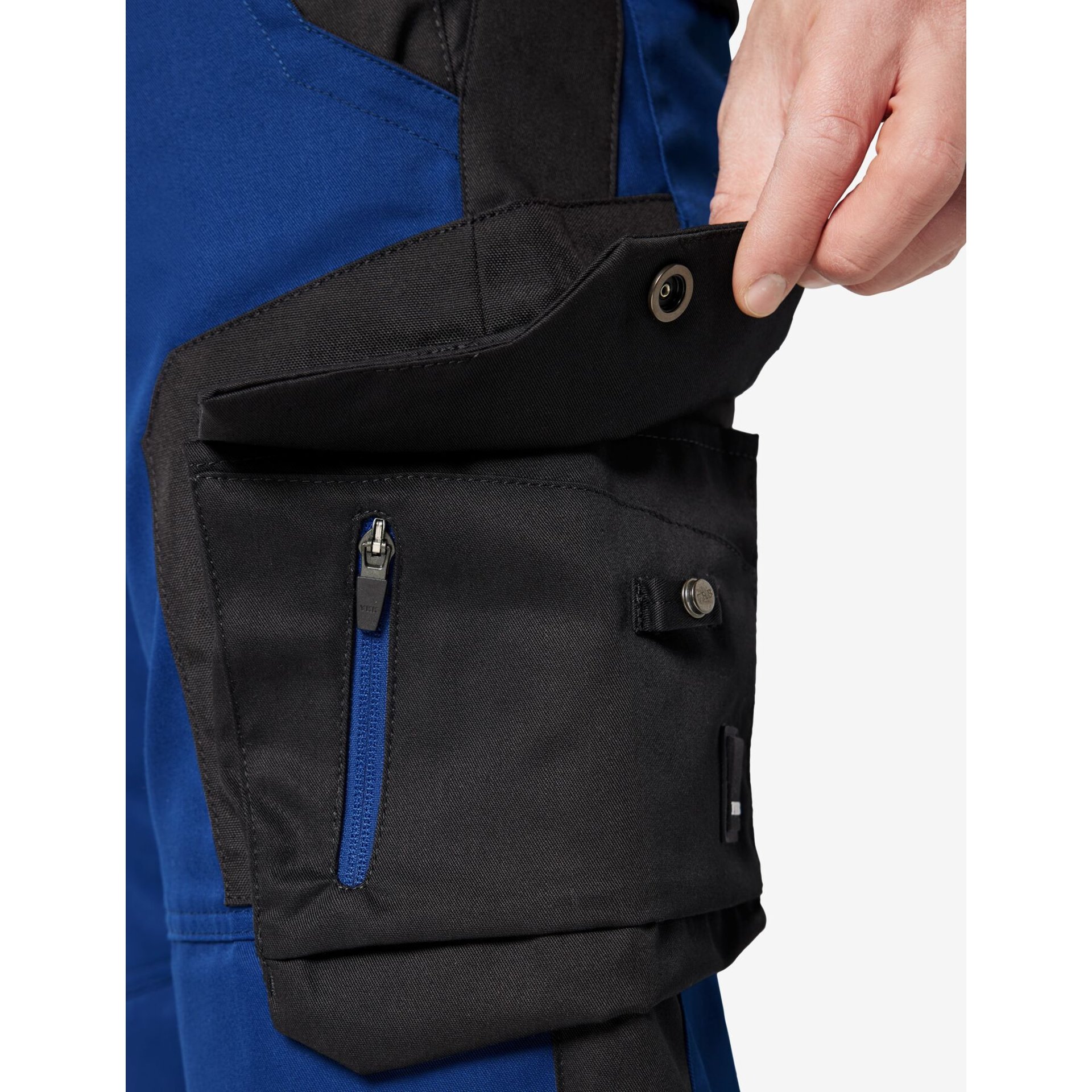 PASCAL Latzhose royalblau-schwarz 114