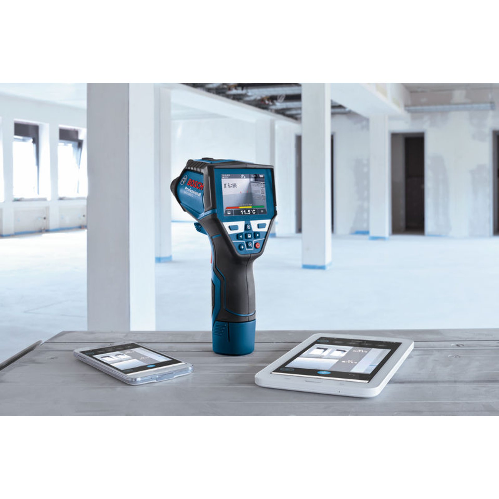 Thermodetektor GIS 1000 C, 1 x Akku GBA 12V 2.0Ah in L-BOXX