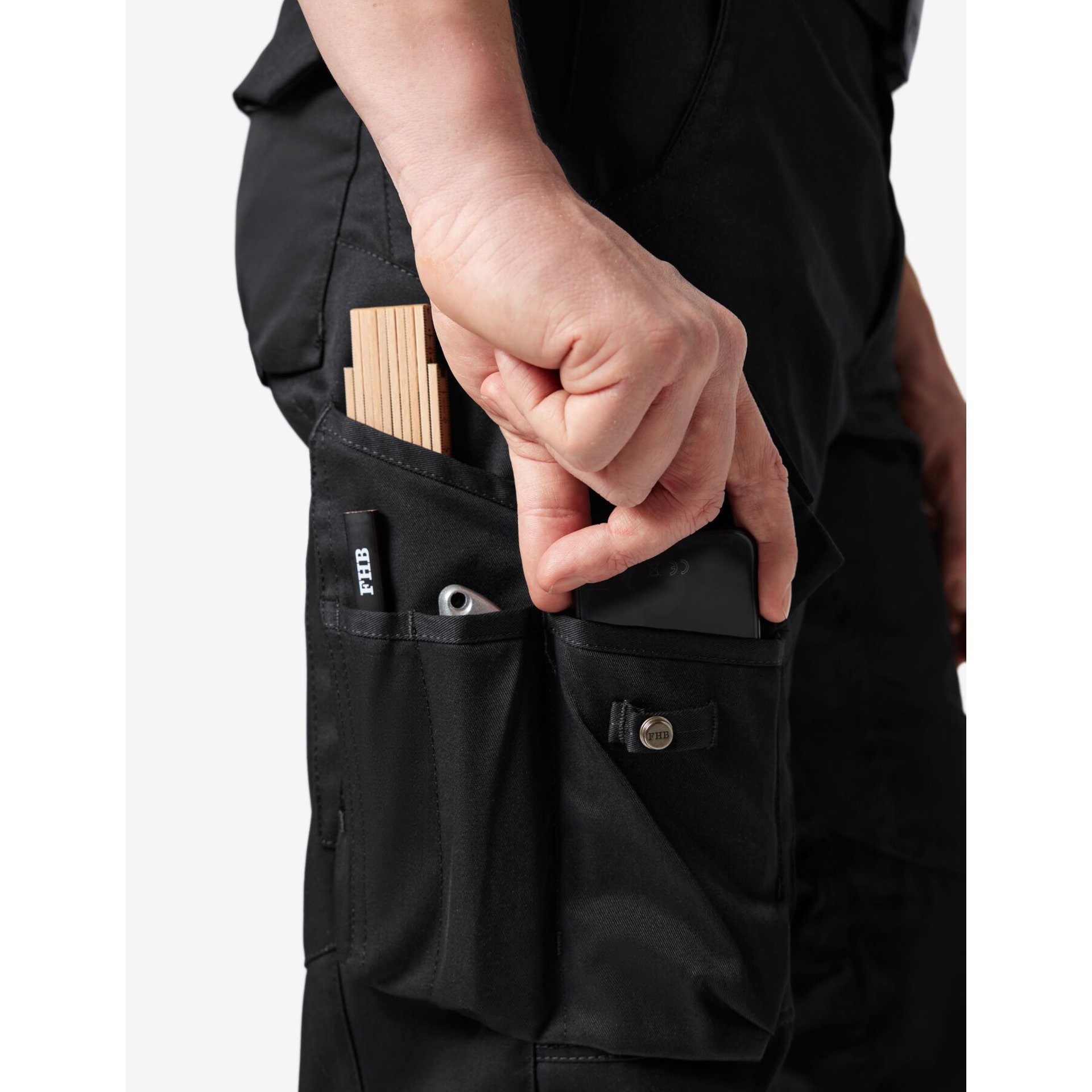 WERNER Arbeitshose schwarz 46