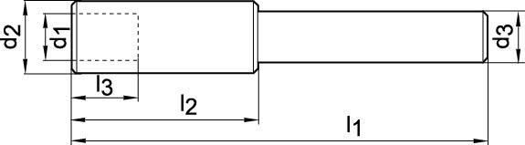 GFS Zapfensenker-Halter KombiZylinderschaft Gr.01