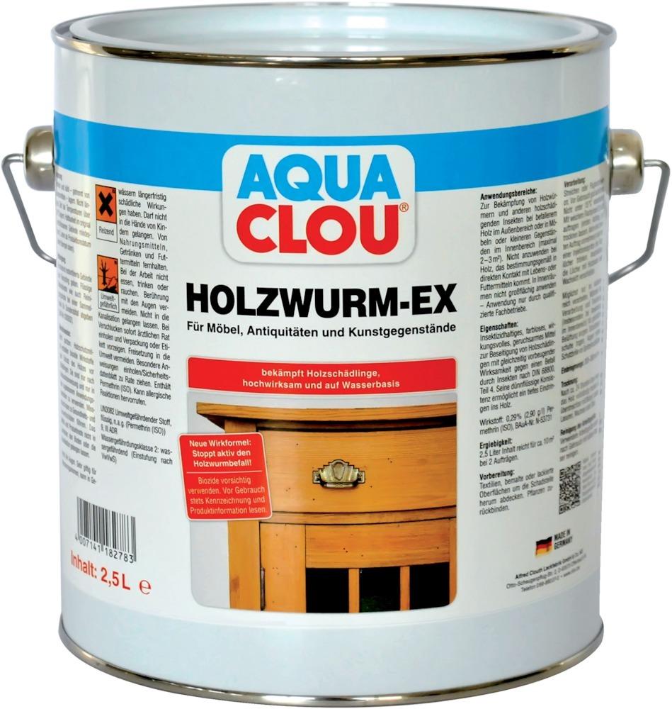 Clou Holzwurm-Ex 2,5l AQUA