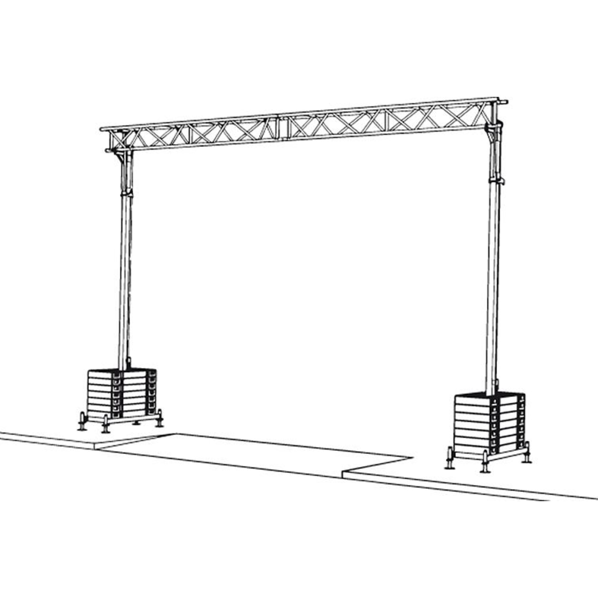 Kabelbrücke 7,5 m Standardausführung