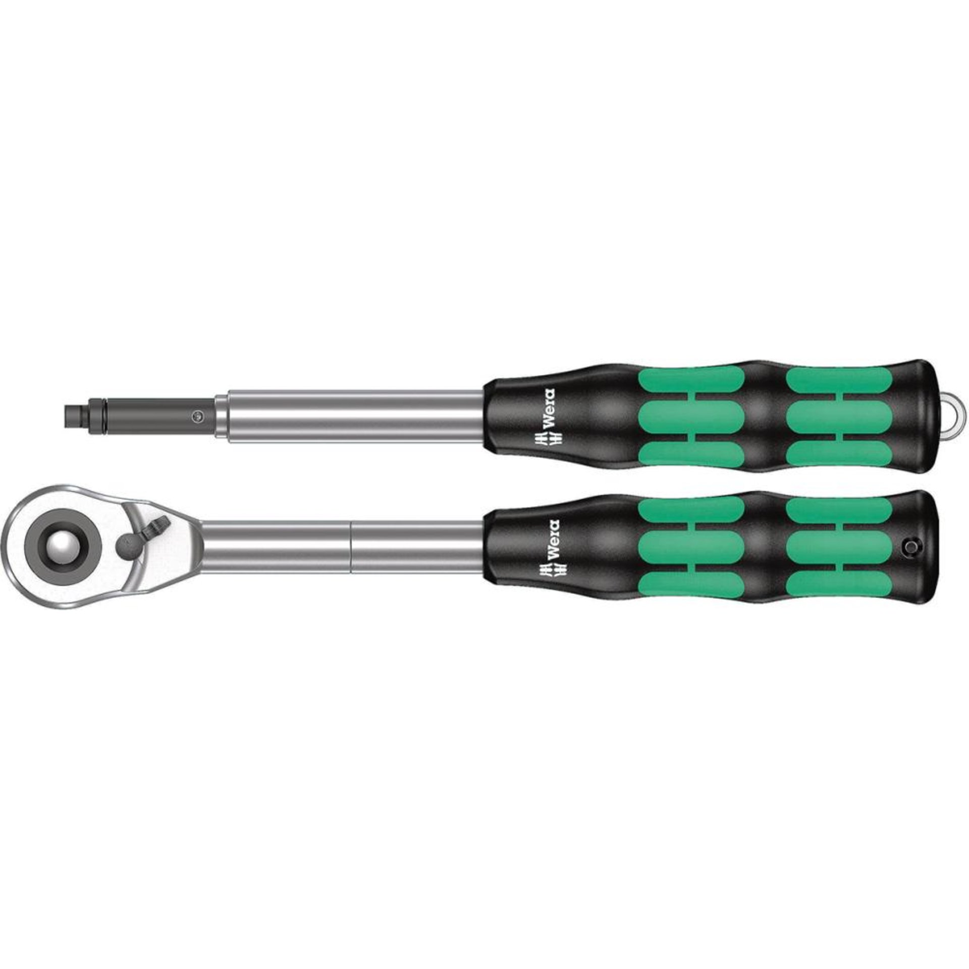Umschaltknarren-Satz ZYKLOP Hybrid 1/2" 2-teilig Wera