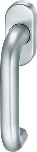 FSB DK-Fenstergriff 34 1070, mit ovaler Rosette,VK7x24-38, DL-R, ER matt