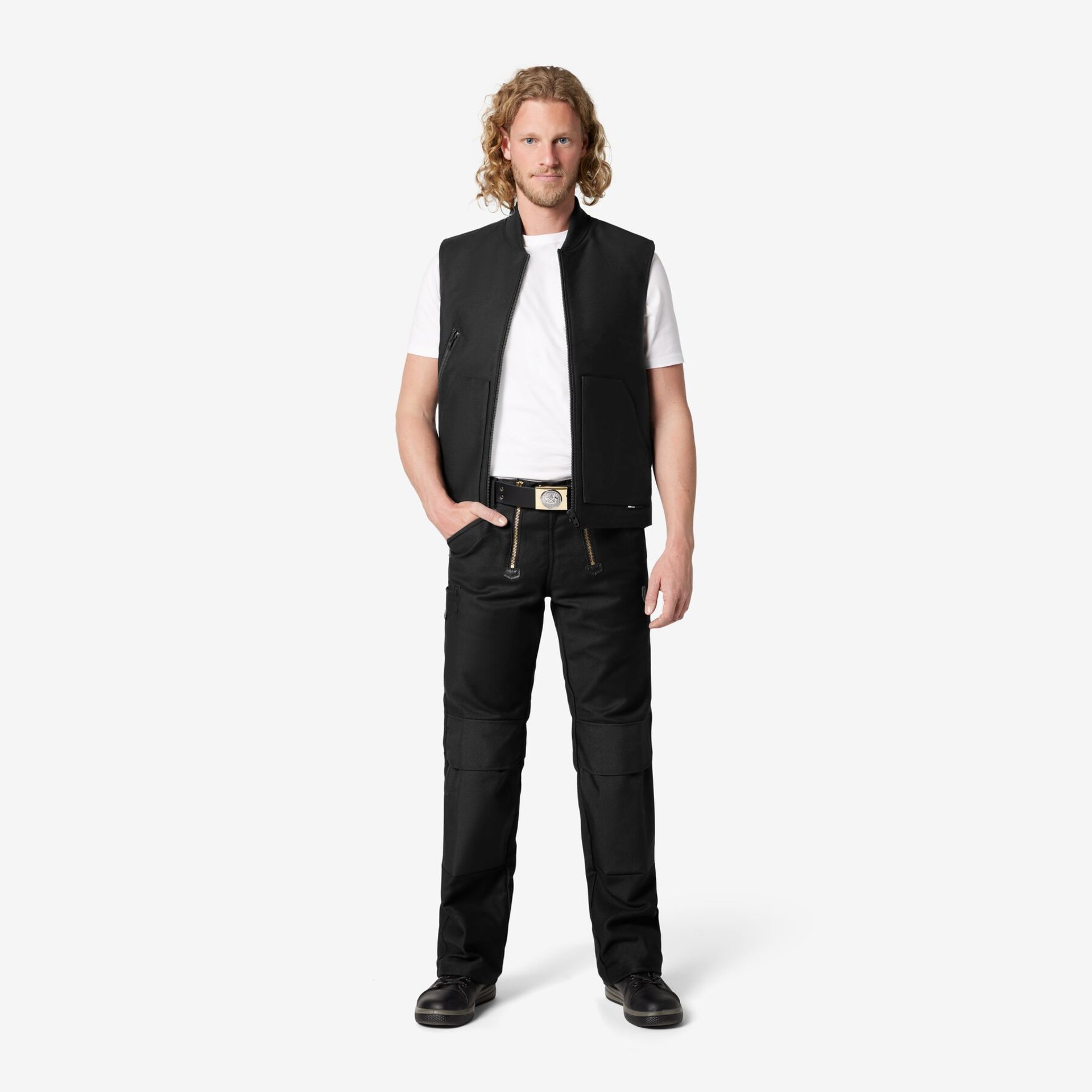 FIETE Arbeitsweste schwarz 50