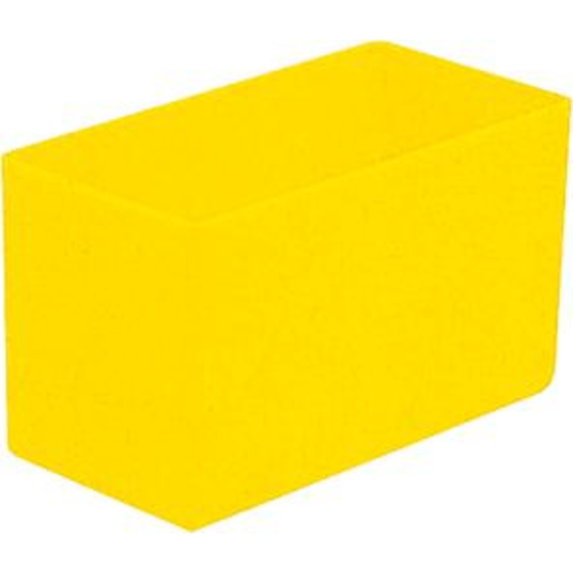Kunststoffeinsatz 54x108x 63mm gelb (H)