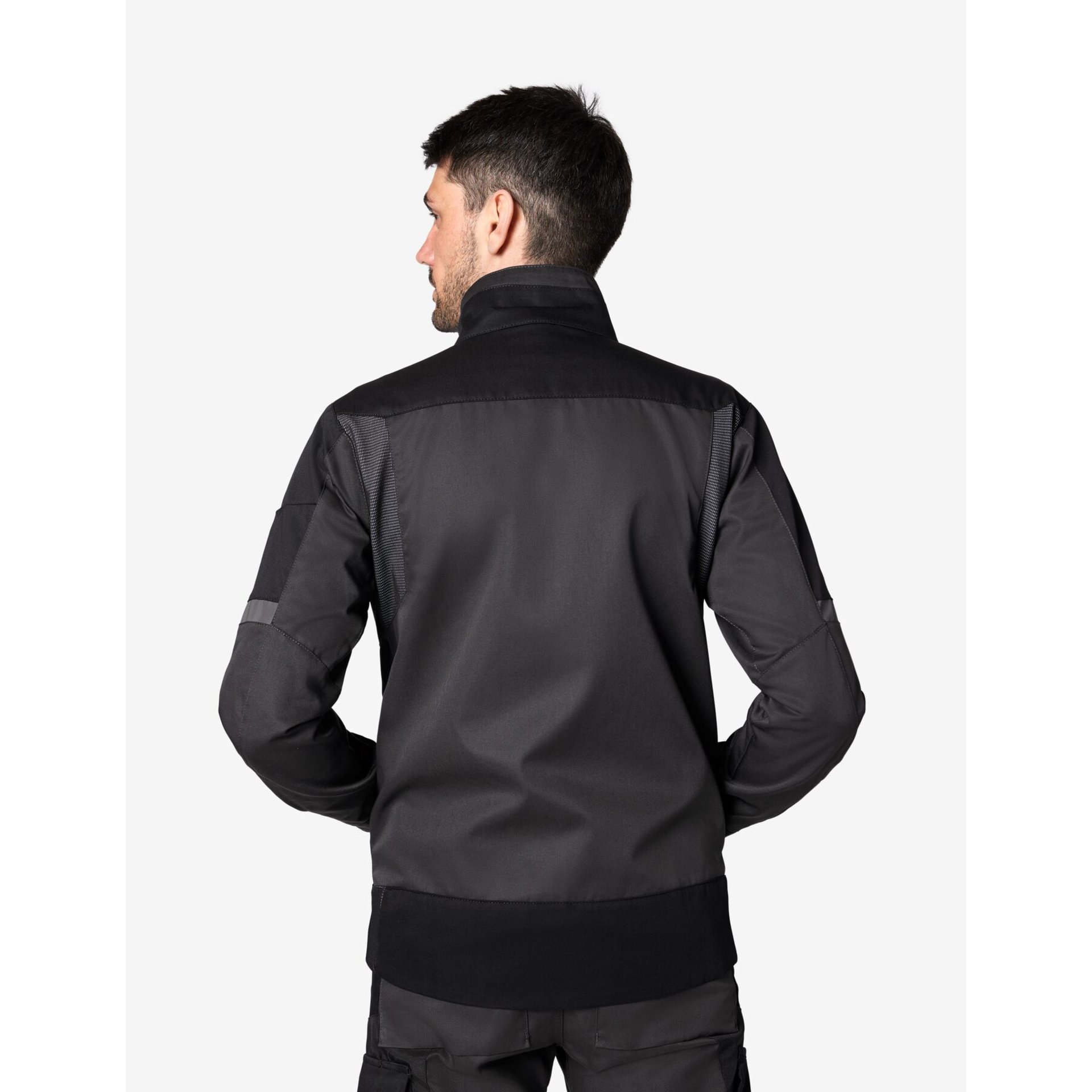 FRANK Arbeitsjacke Herren anthrazit-schwarz 2XL