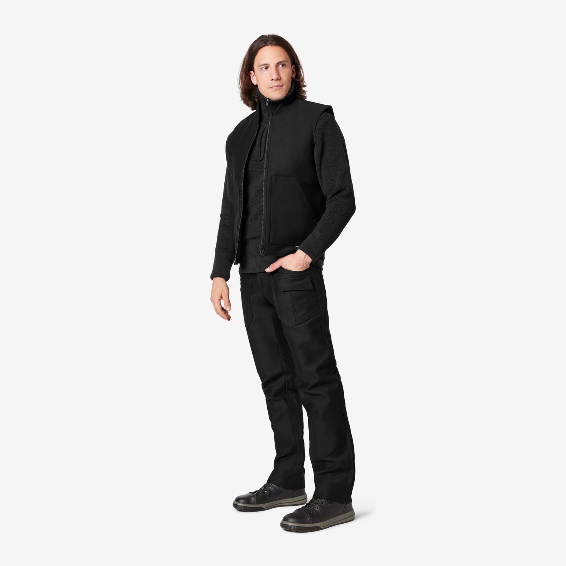 FIETE Arbeitsweste schwarz 50