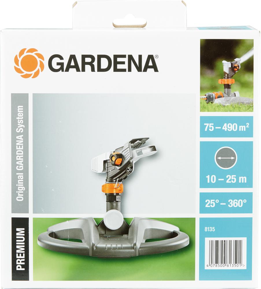 Gardena Impuls-, Kreis- und Sektorenregner mit Schlitten 8135