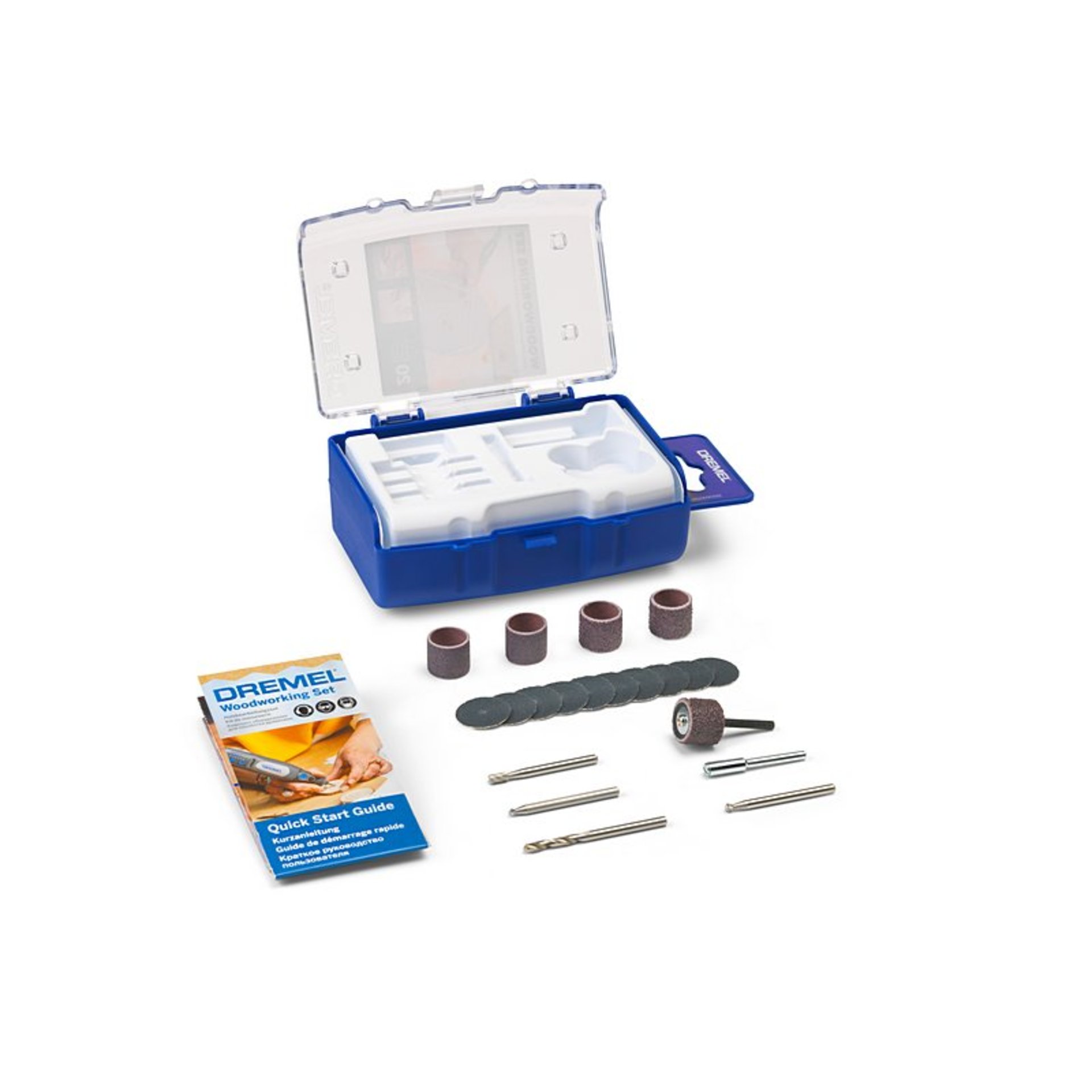 DREMEL Zubehör-Set für Holzarbeiten, 20-teilig