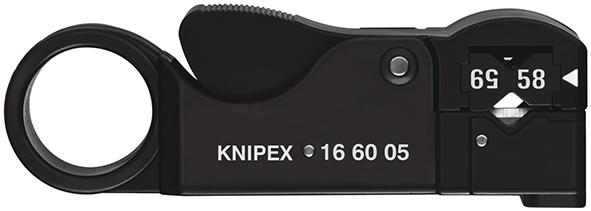 Knipex Abisolierwerkzeug Koax 105mm SB
