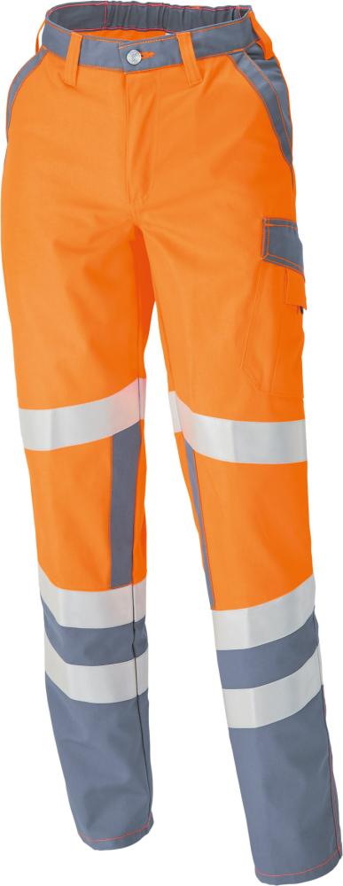 BP Arbeitshose 2110 845 leuchtorange/dunkelgrau 64N
