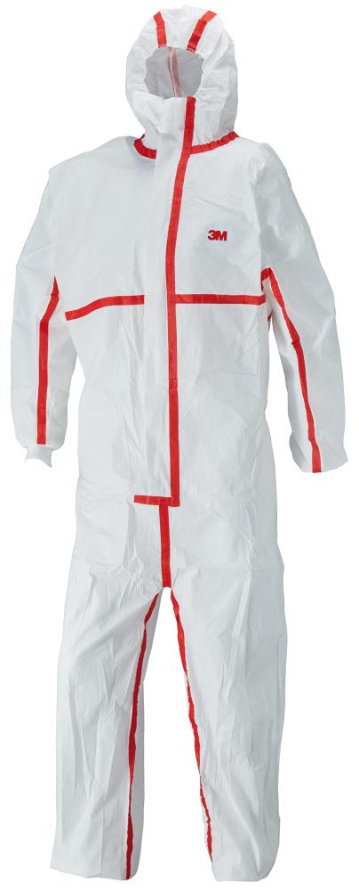 3M Schutzanzug 45653XL weiß/rot 3XL 3M Schutzanzug 45653XL weiß/rot 3XL