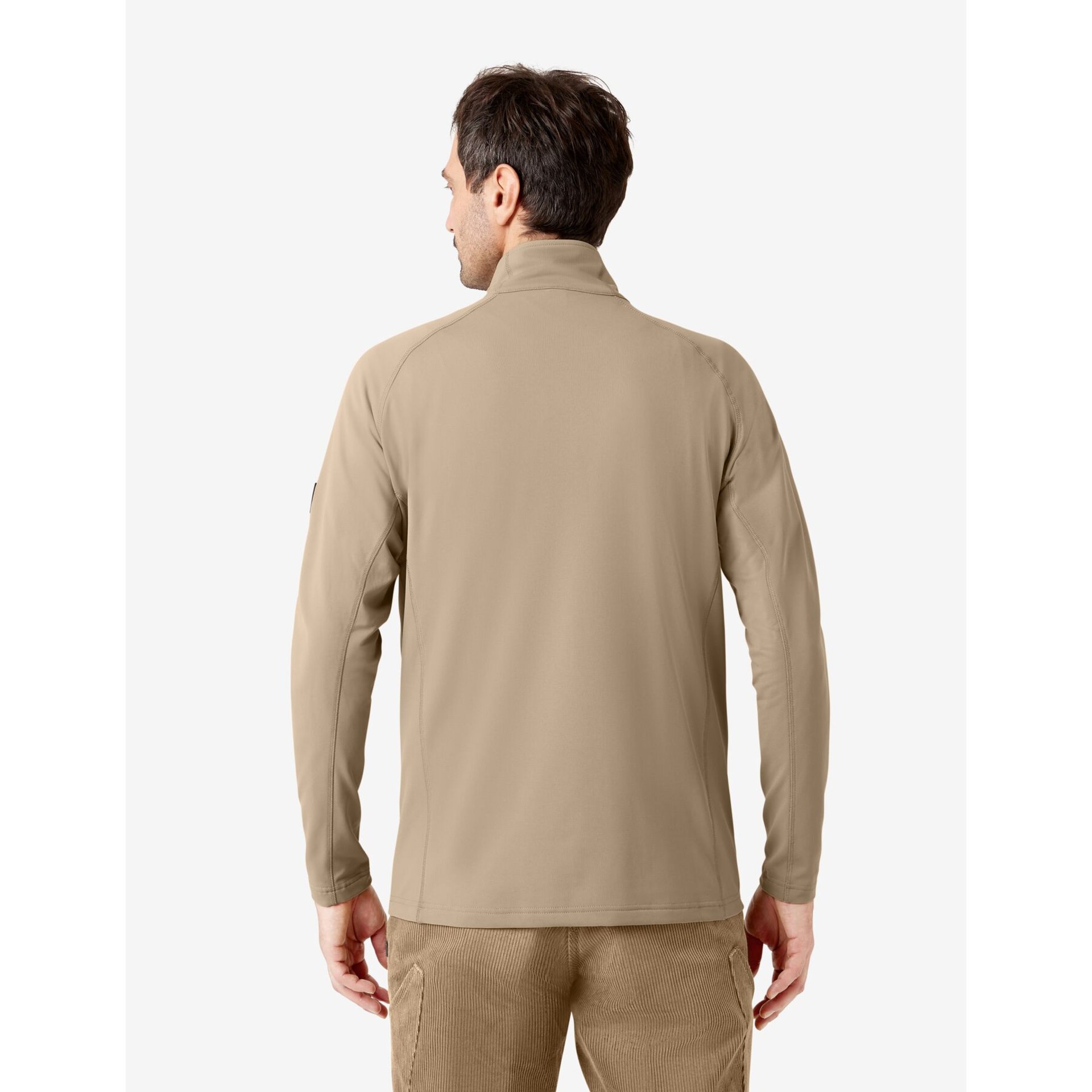 KUNO Jersey-Fleecejacke beige 4XL