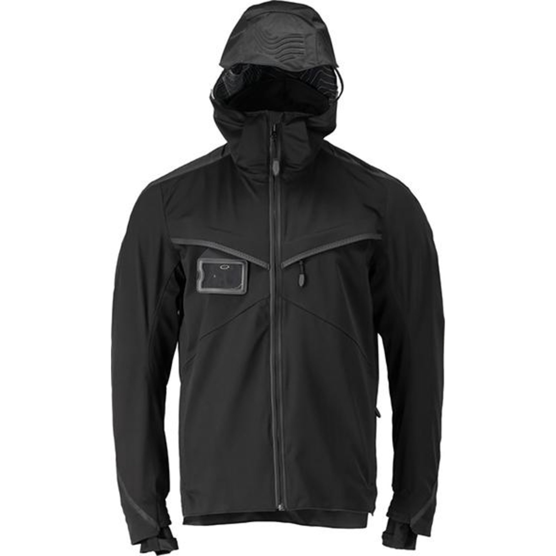 Hard Shell Jacke, schwarz, L