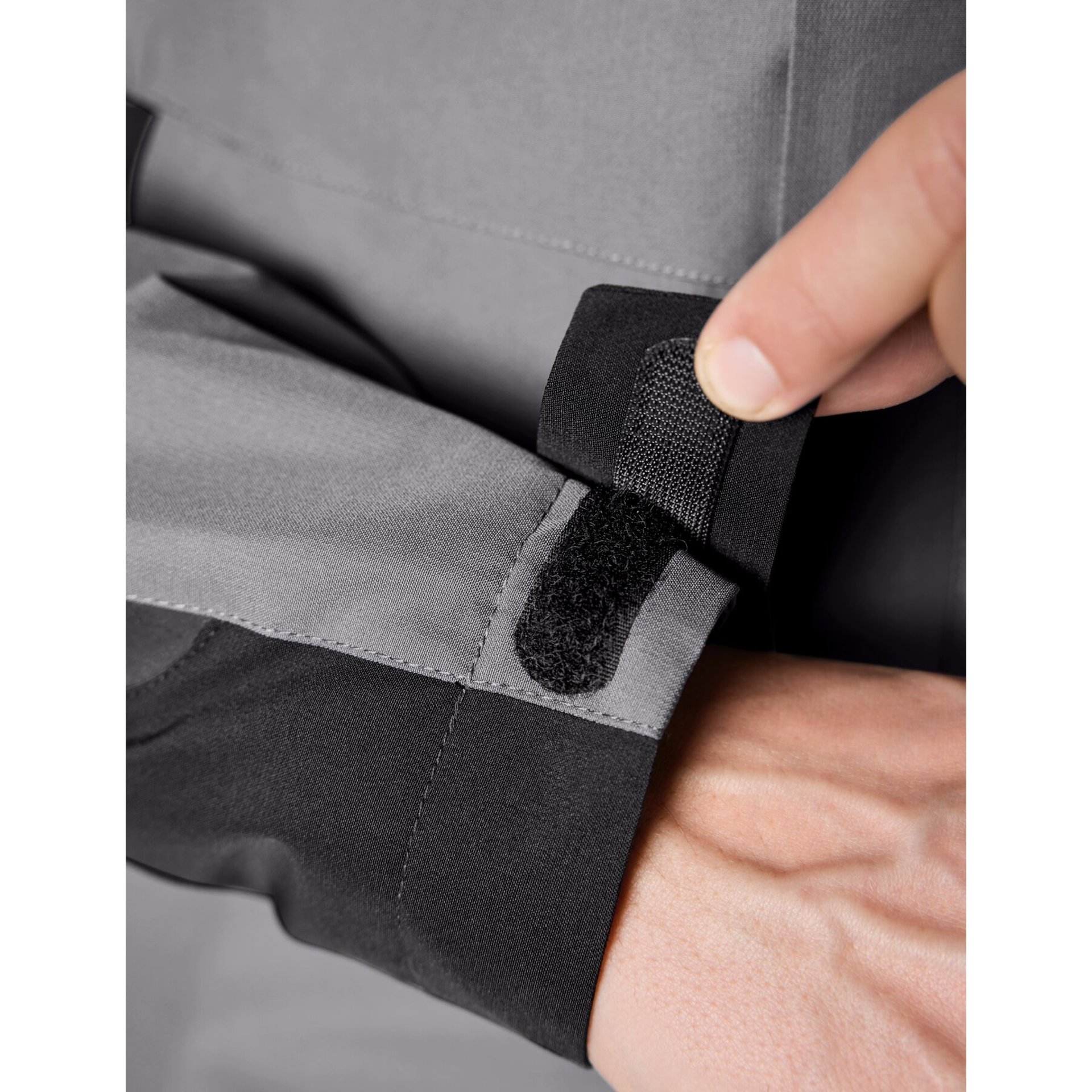 GEORG Arbeitsjacke Primaloft grau-schwarz L