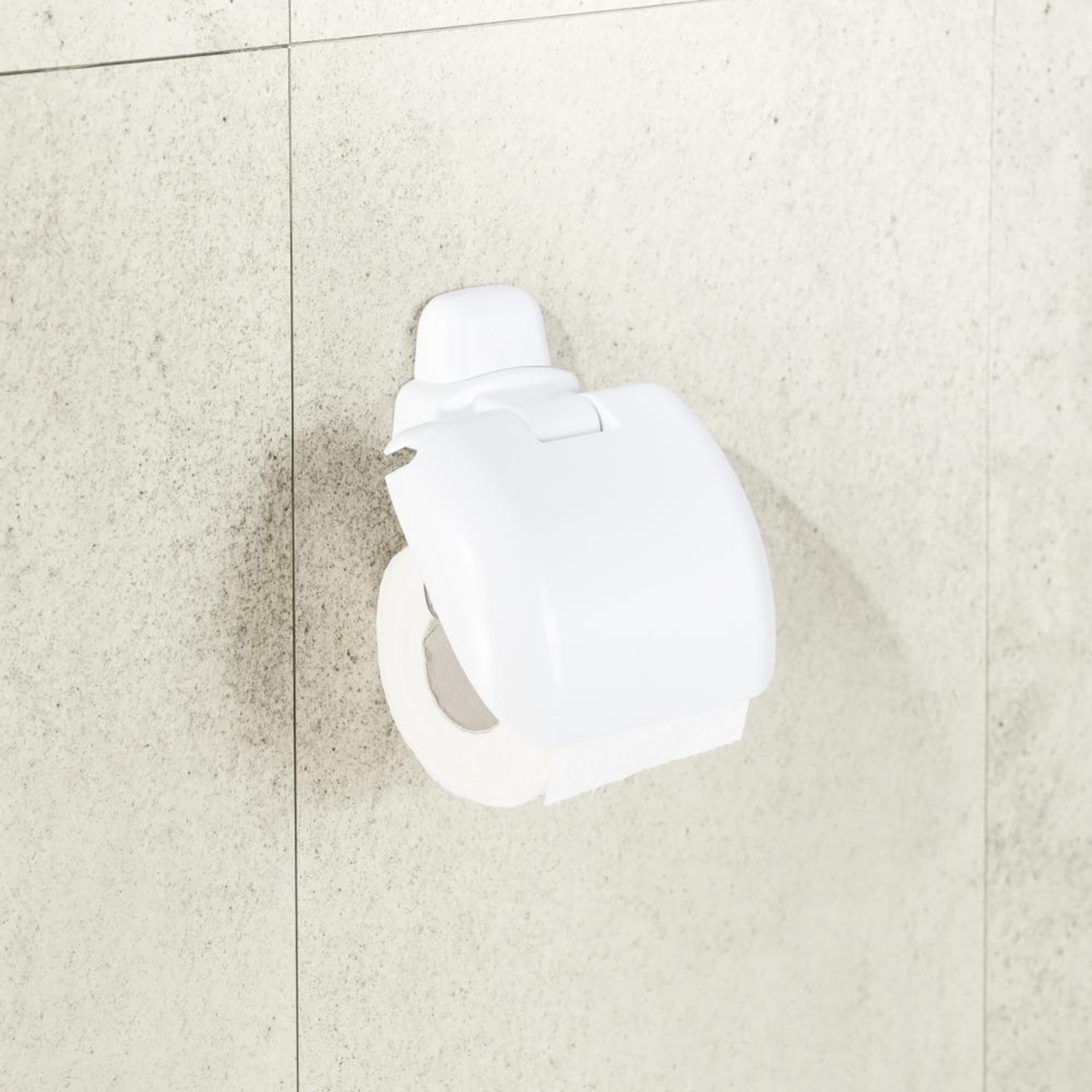 Toilettenpapierhalter PurKunststoff, weiß