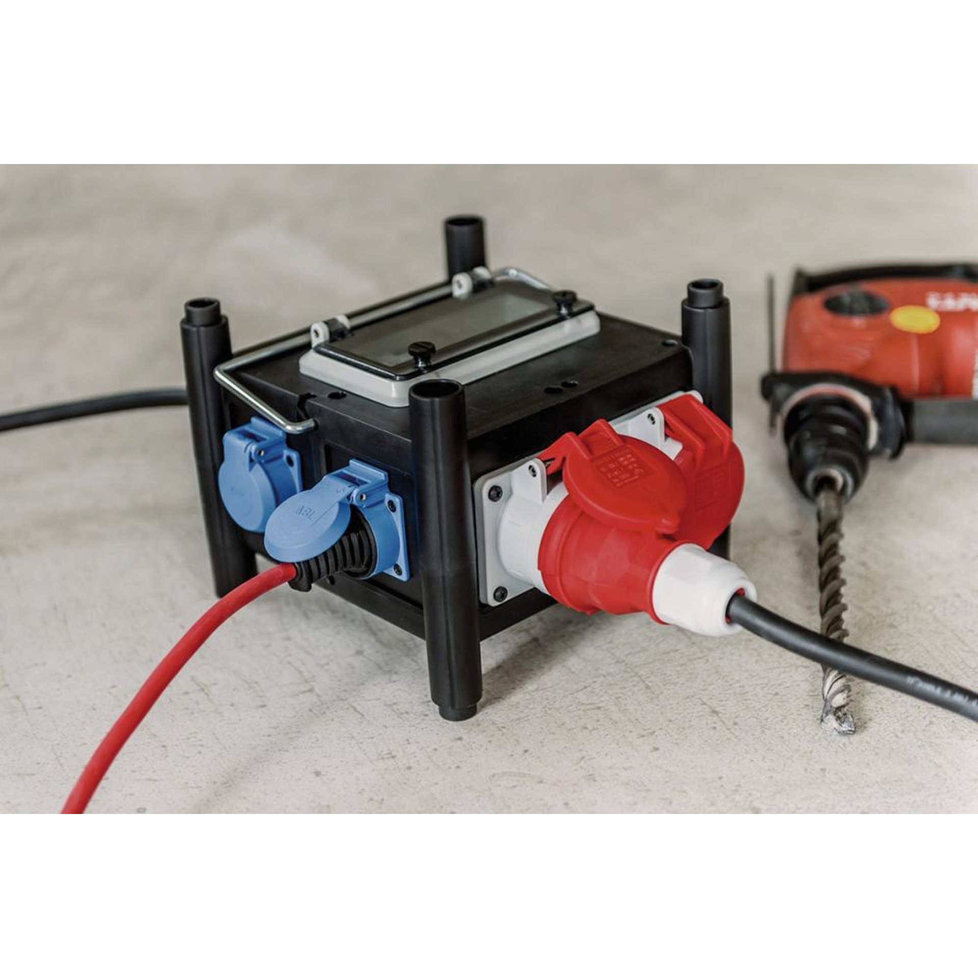 Kleinstromverteiler 16A H07RN-F5G2,5 2m CEE 2xCEE 400V + 5x230V Brennenstuhl