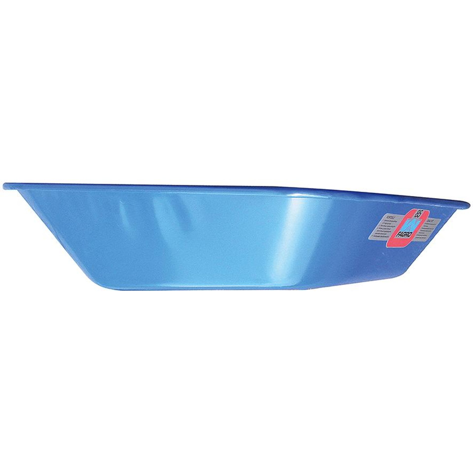 Mulde 85l blau gepulvert für Fagro müba