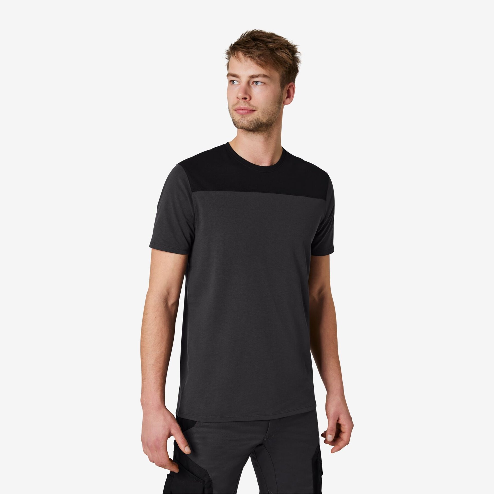 KNUT T-Shirt Herren anthrazit-schwarz 5XL