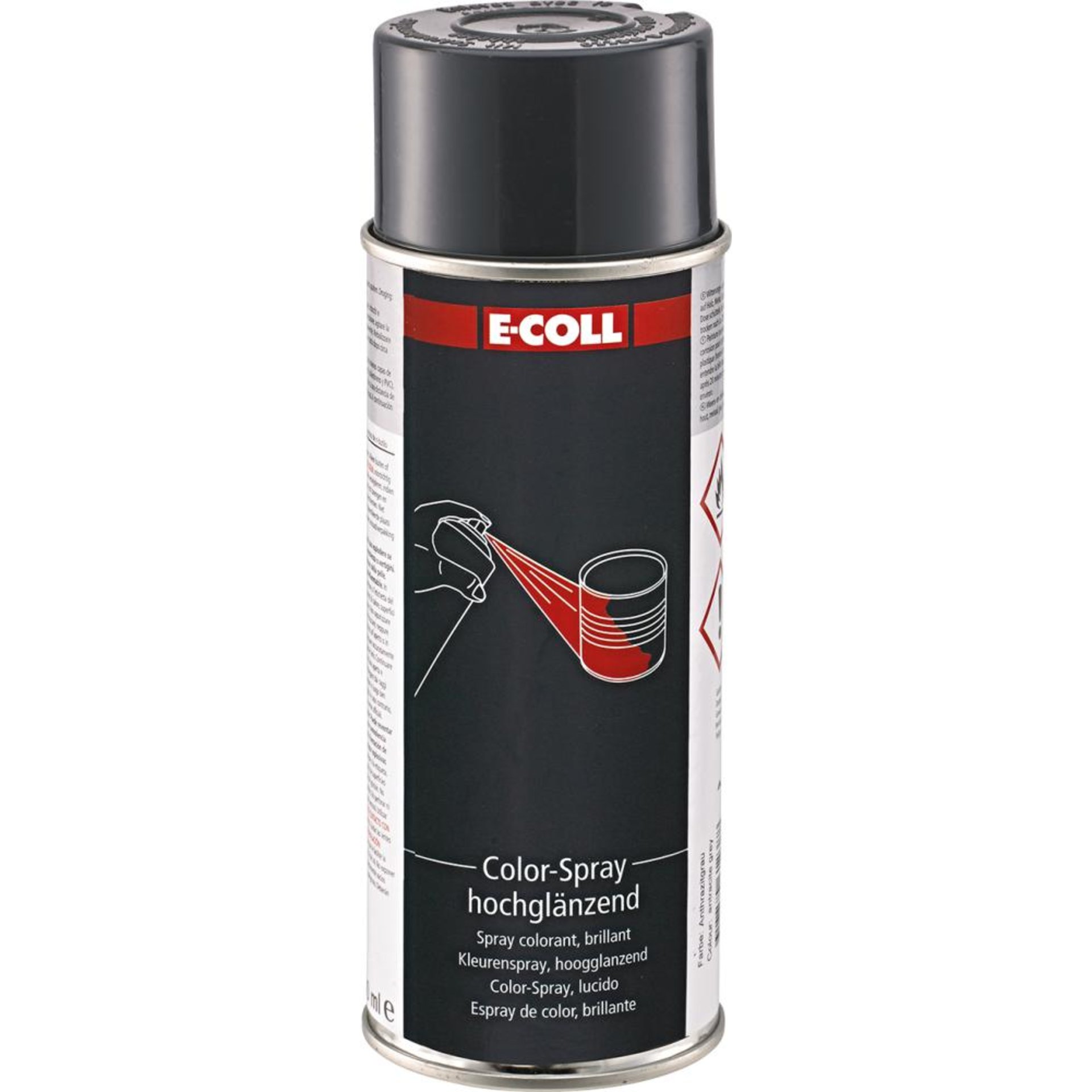 Color-Spray, hochglänzend400ml anthrazit-grau E-COLL