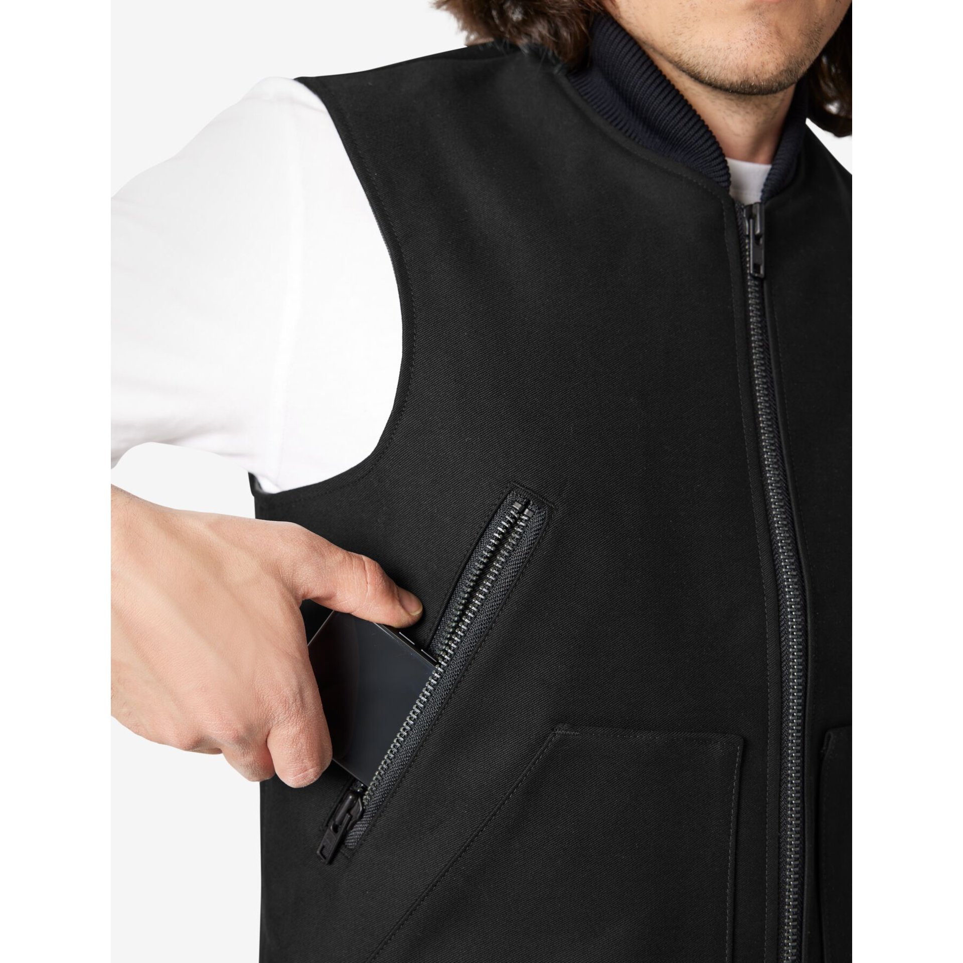 FIETE Arbeitsweste schwarz 50