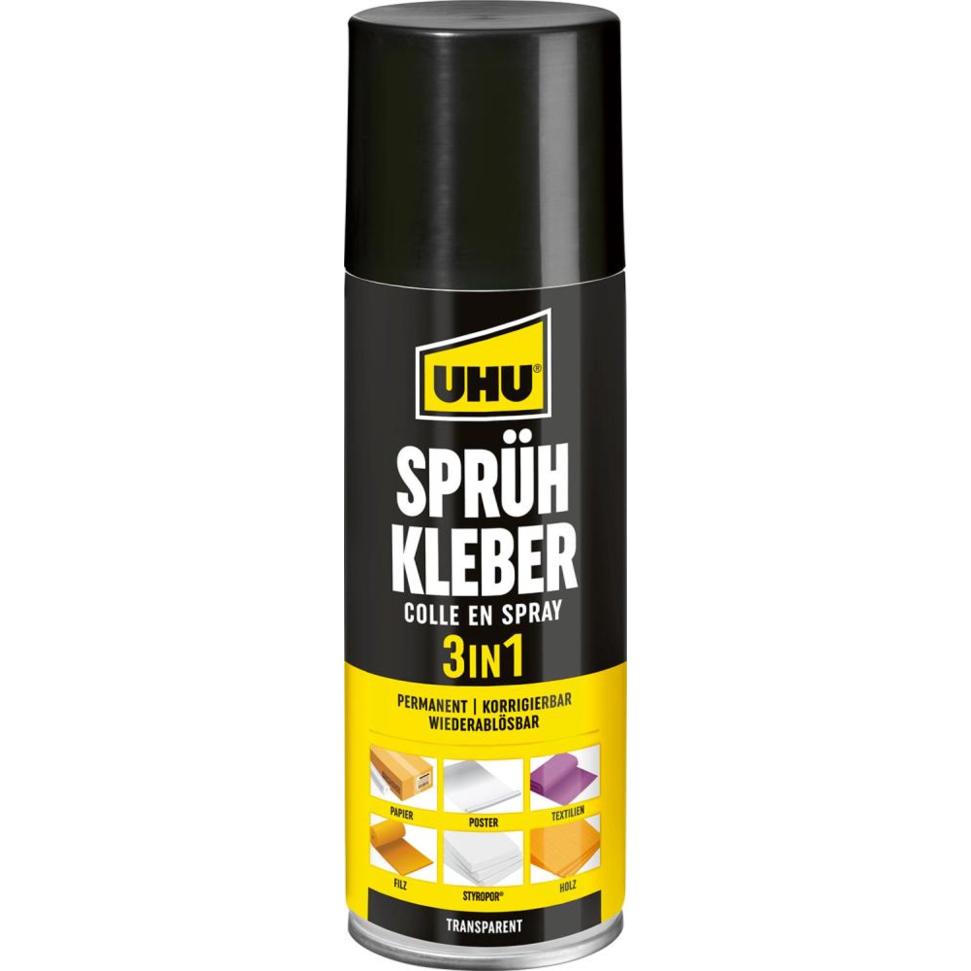 UHU® SPRÜHKLEBER 3 in 1