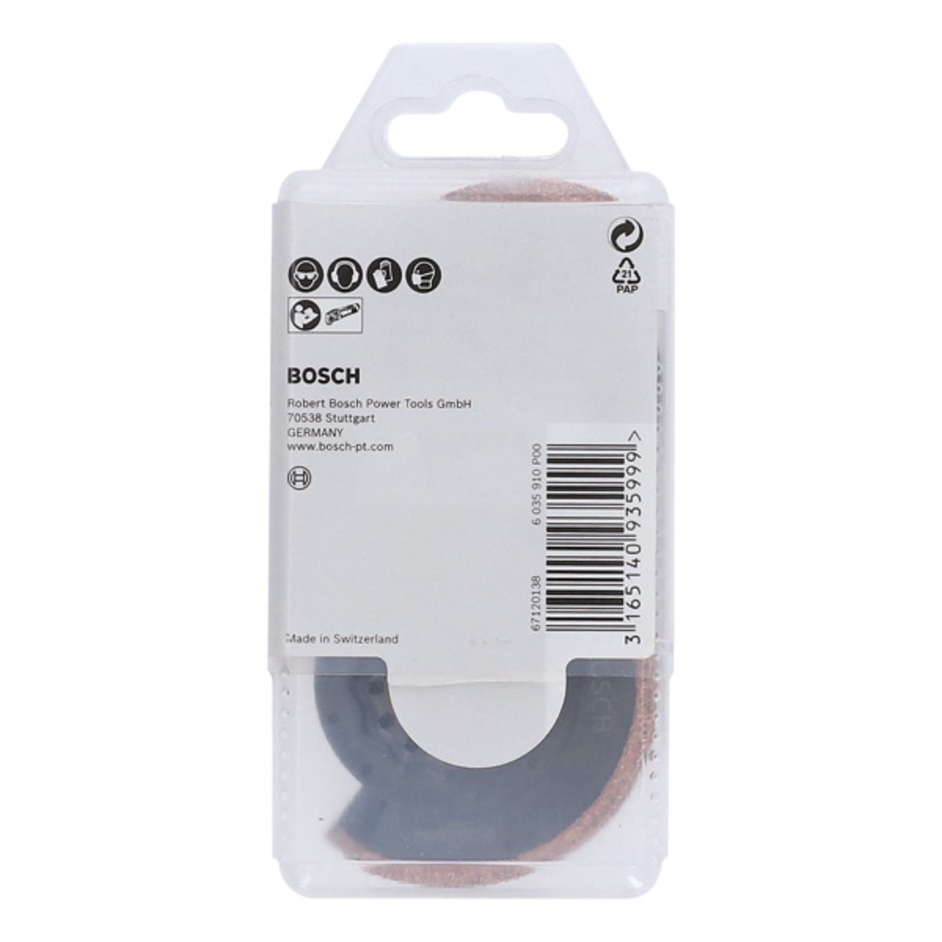 Carbide-RIFF Schmalschnitt-Segmentsägeblatt ACZ 70 RT5, 70 mm, 10er-Pack
