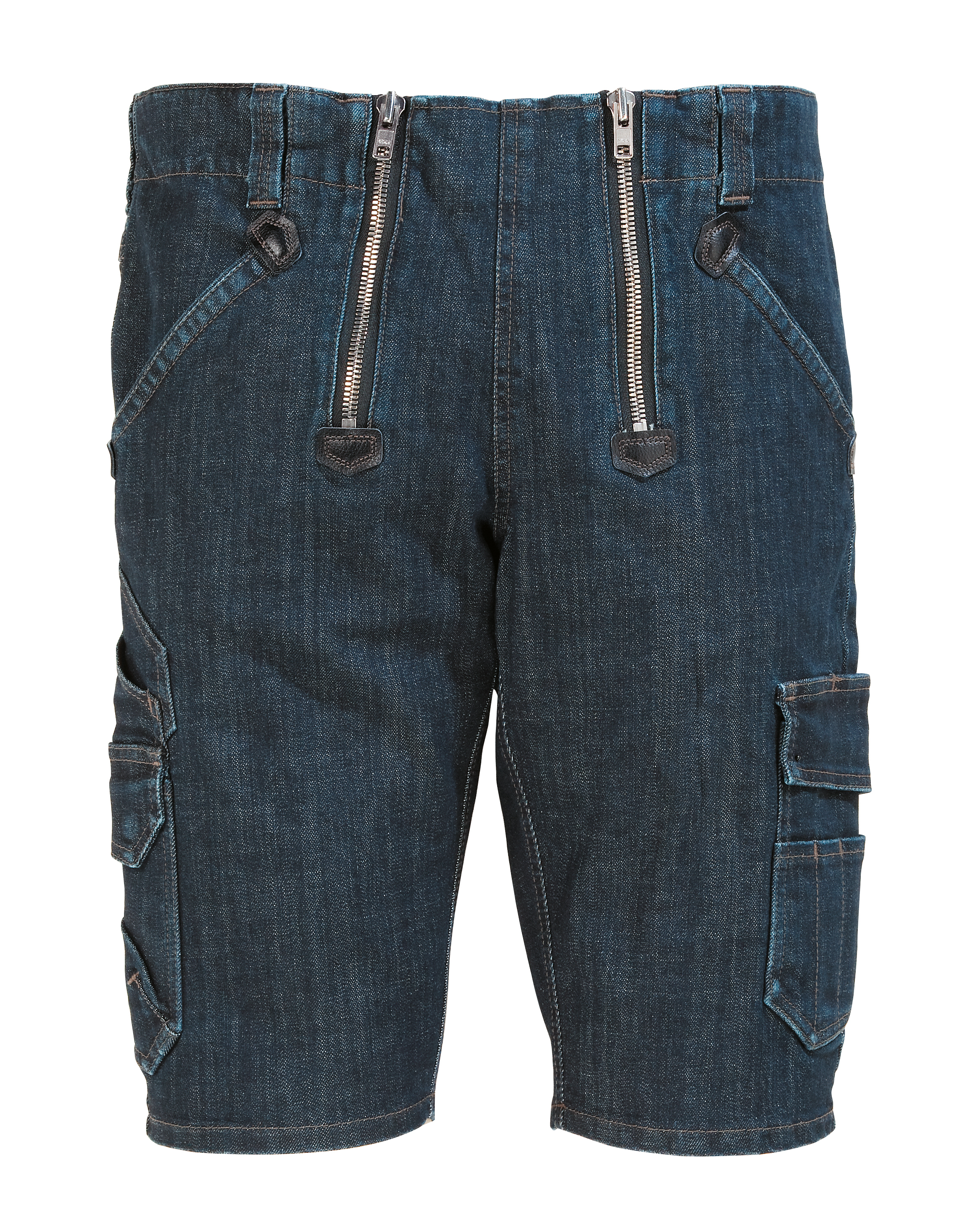 FHB VOLKMAR Stretch-Jeans-Zunft-Bermuda schwarzblau Gr. 58