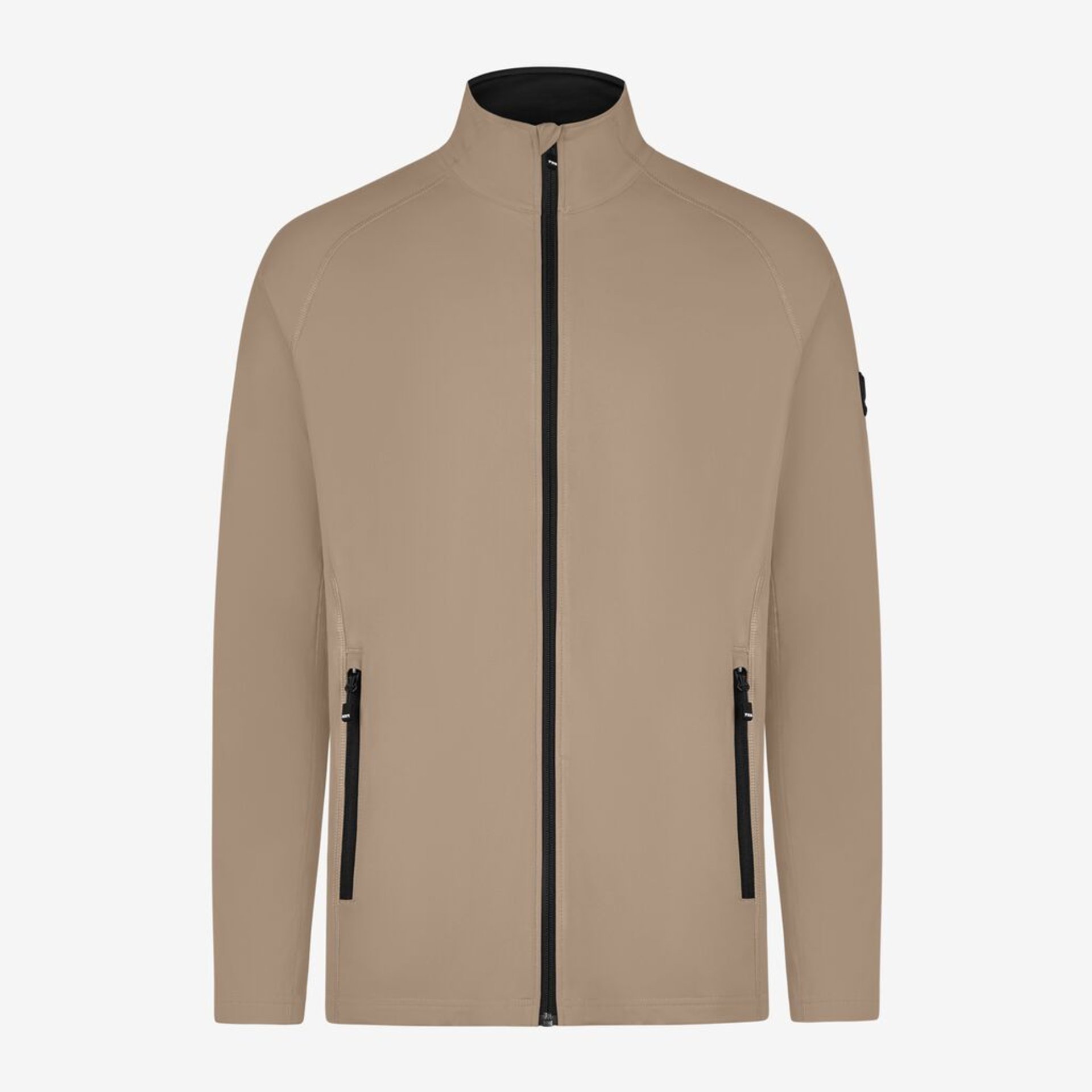 KUNO Jersey-Fleecejacke beige 4XL