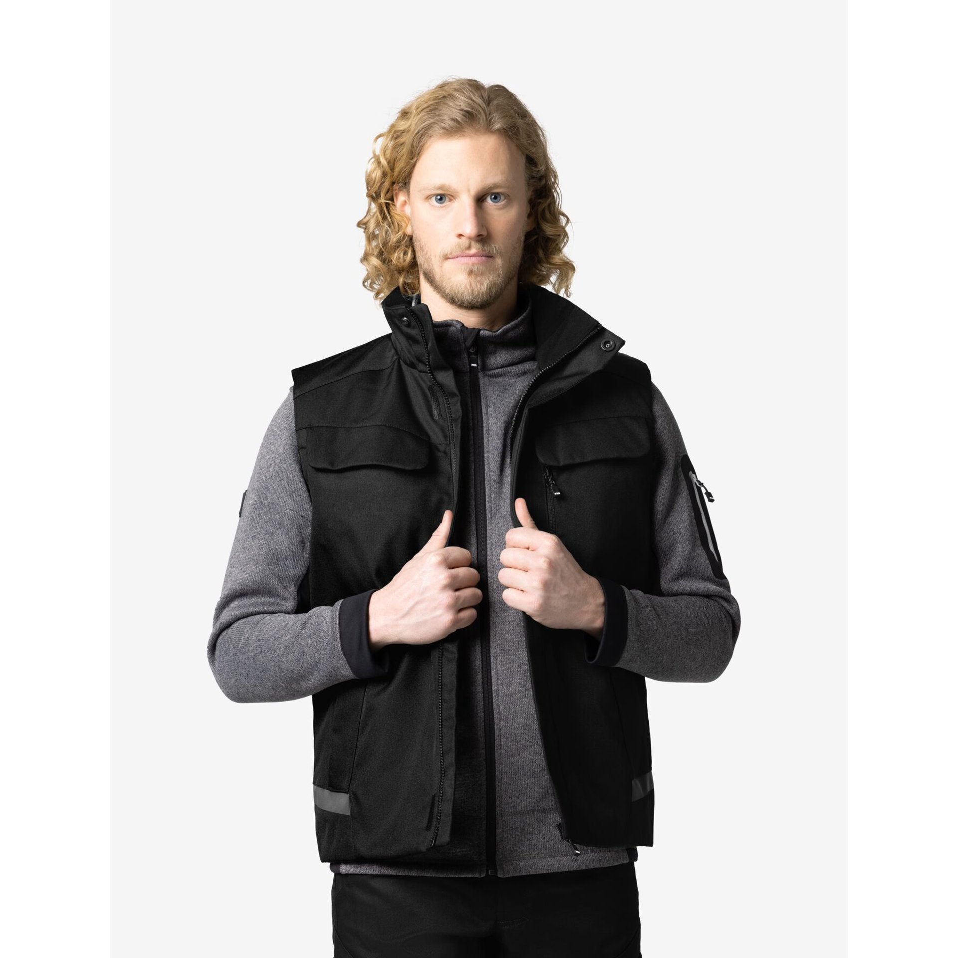 HAUKE Arbeitsweste schwarz 3XL