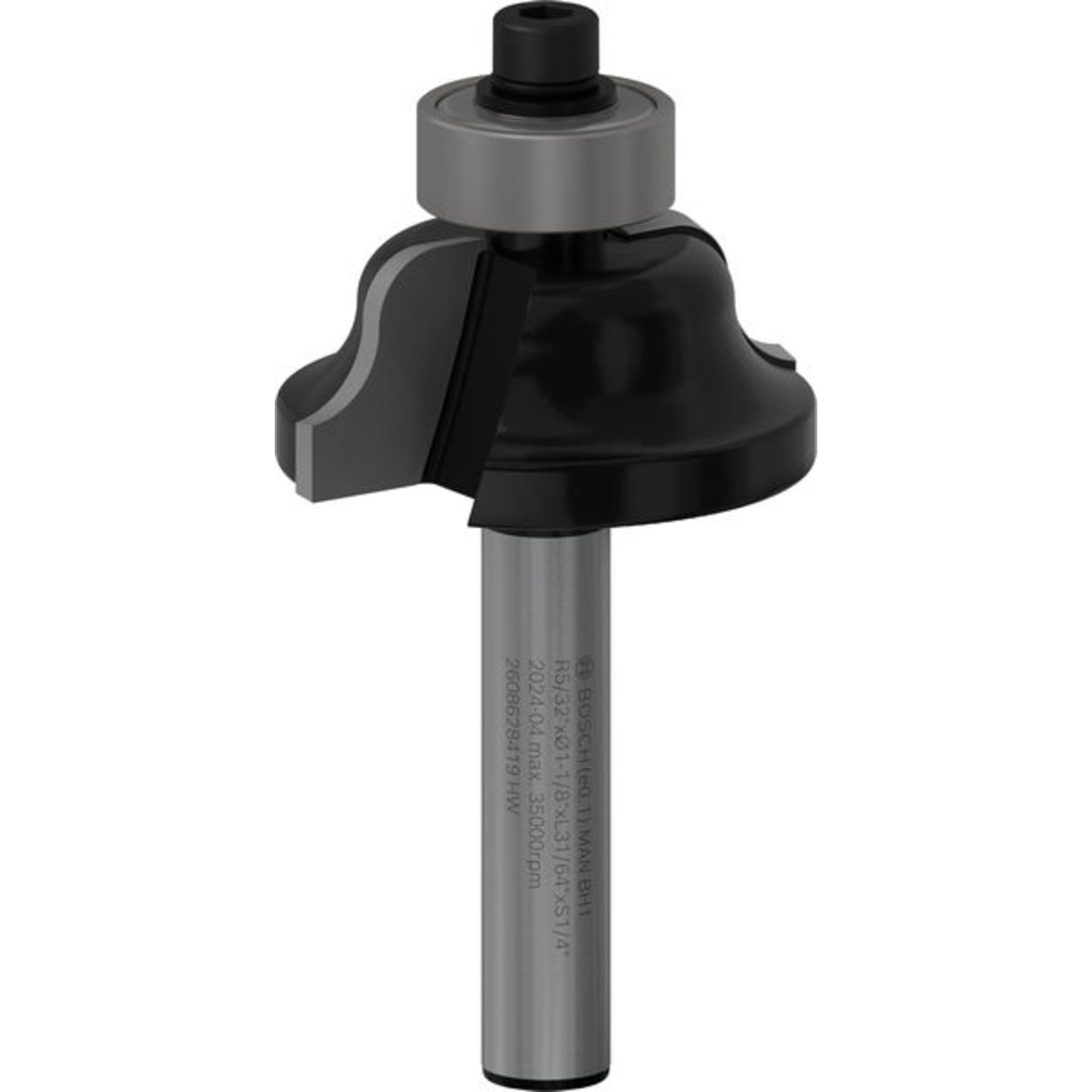 PRO Profilfräser klassisch, R 1/32", Schaft 1/4"