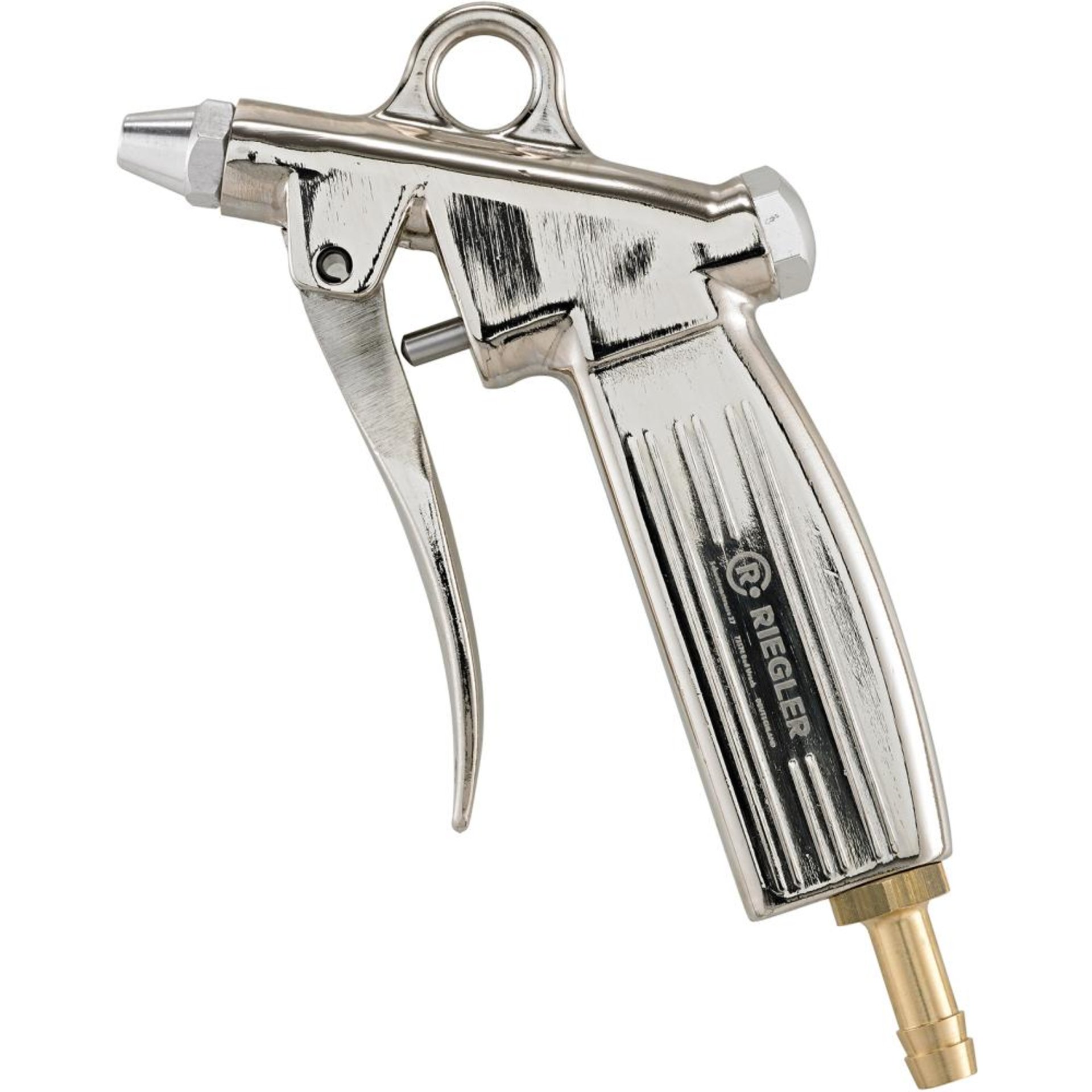 Ausblaspistole Aluminium mit Stecker DN 7,2 Düse 1,5mm RIEGLER