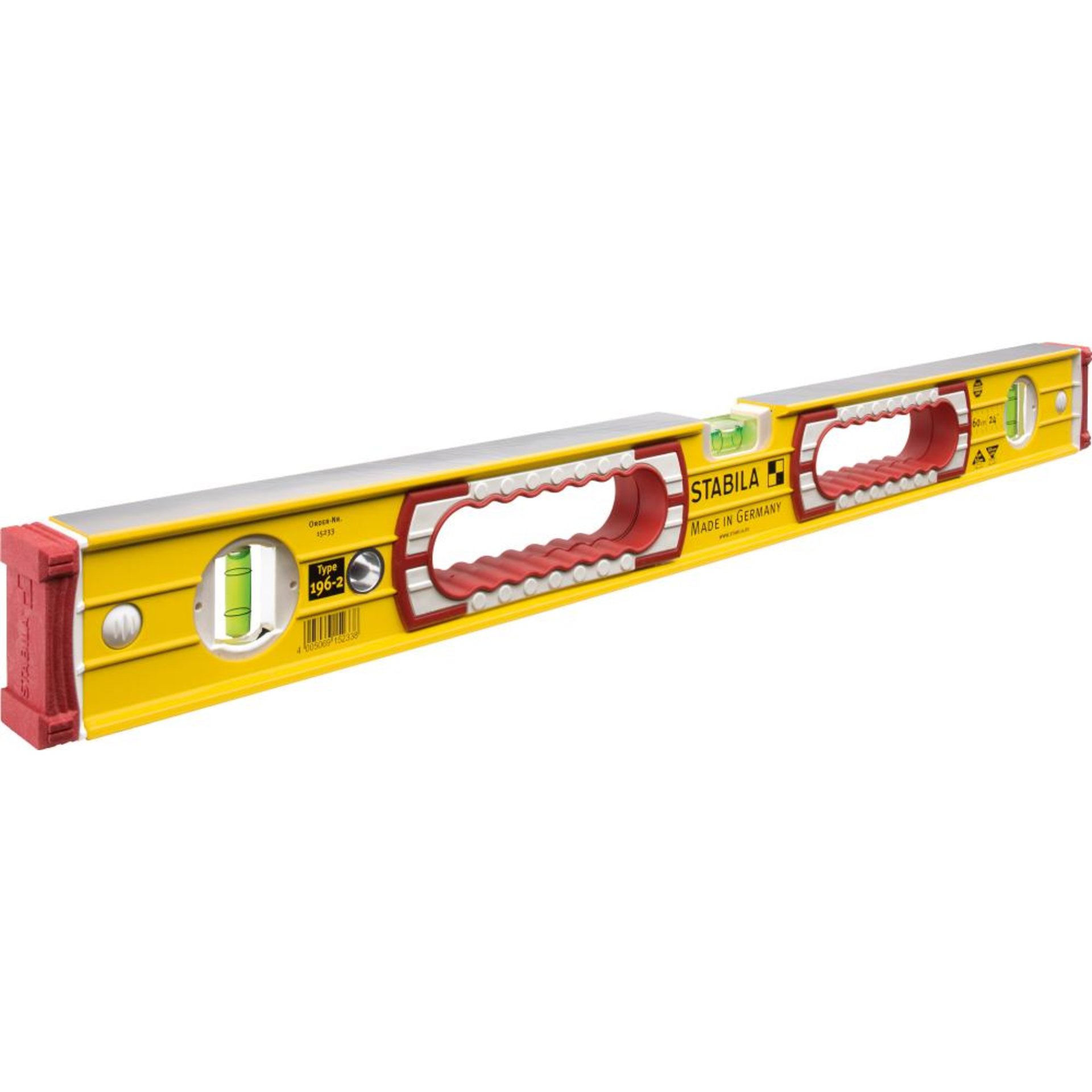 Wasserwaage LM m.Griffe 196-2 60cm Stabila