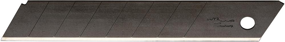 Lutz Abbrechklinge black 18mm Pack a 10 Stück