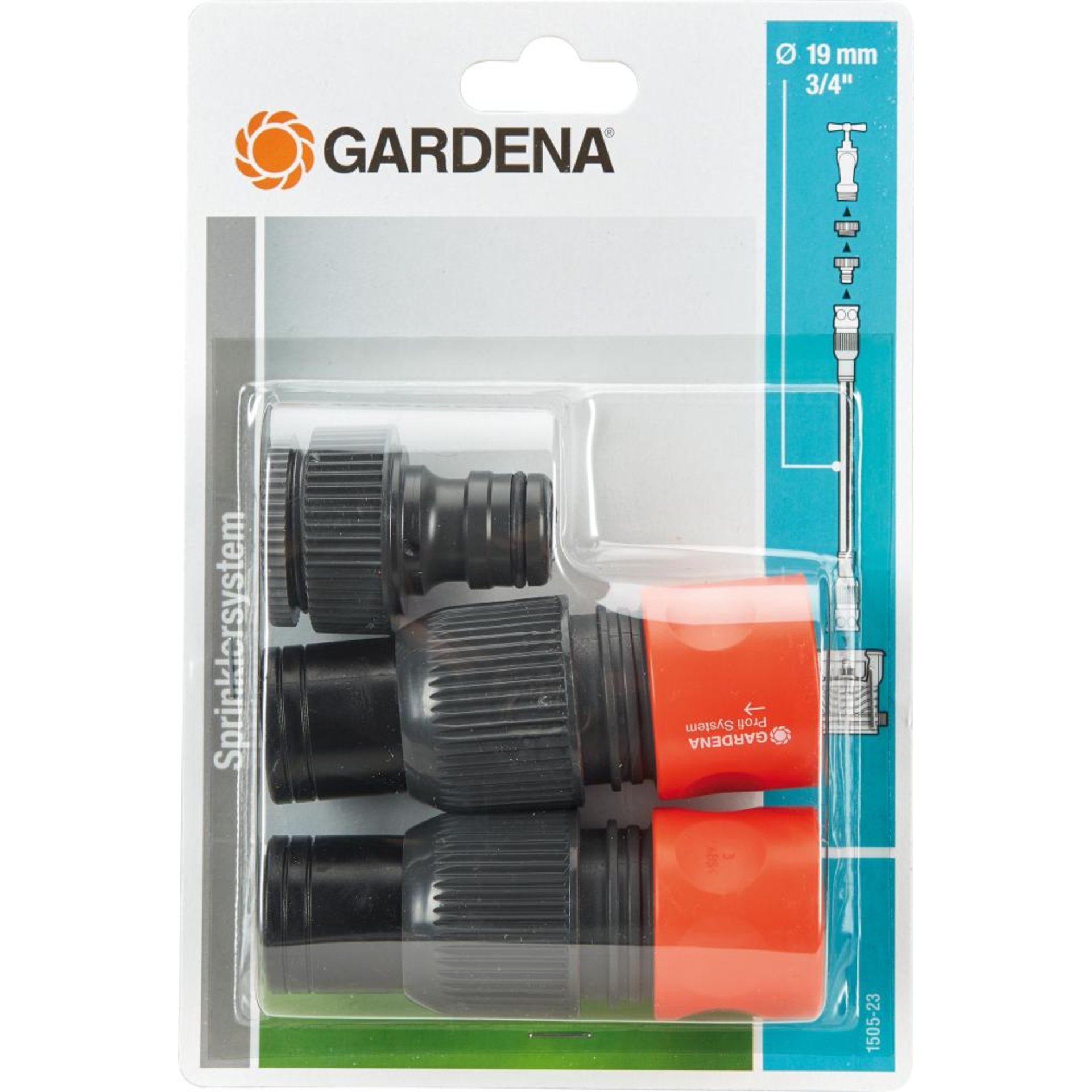 Profi Sys.-Anschluss-Satzf. Pipeline/Sprinkler-SysGardena