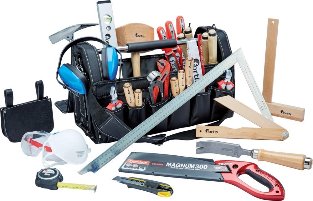 Fortis Werkzeugtasche für Zimmerei-Azubis Fortis Werkzeugtasche für Zimmerei-Azubis
