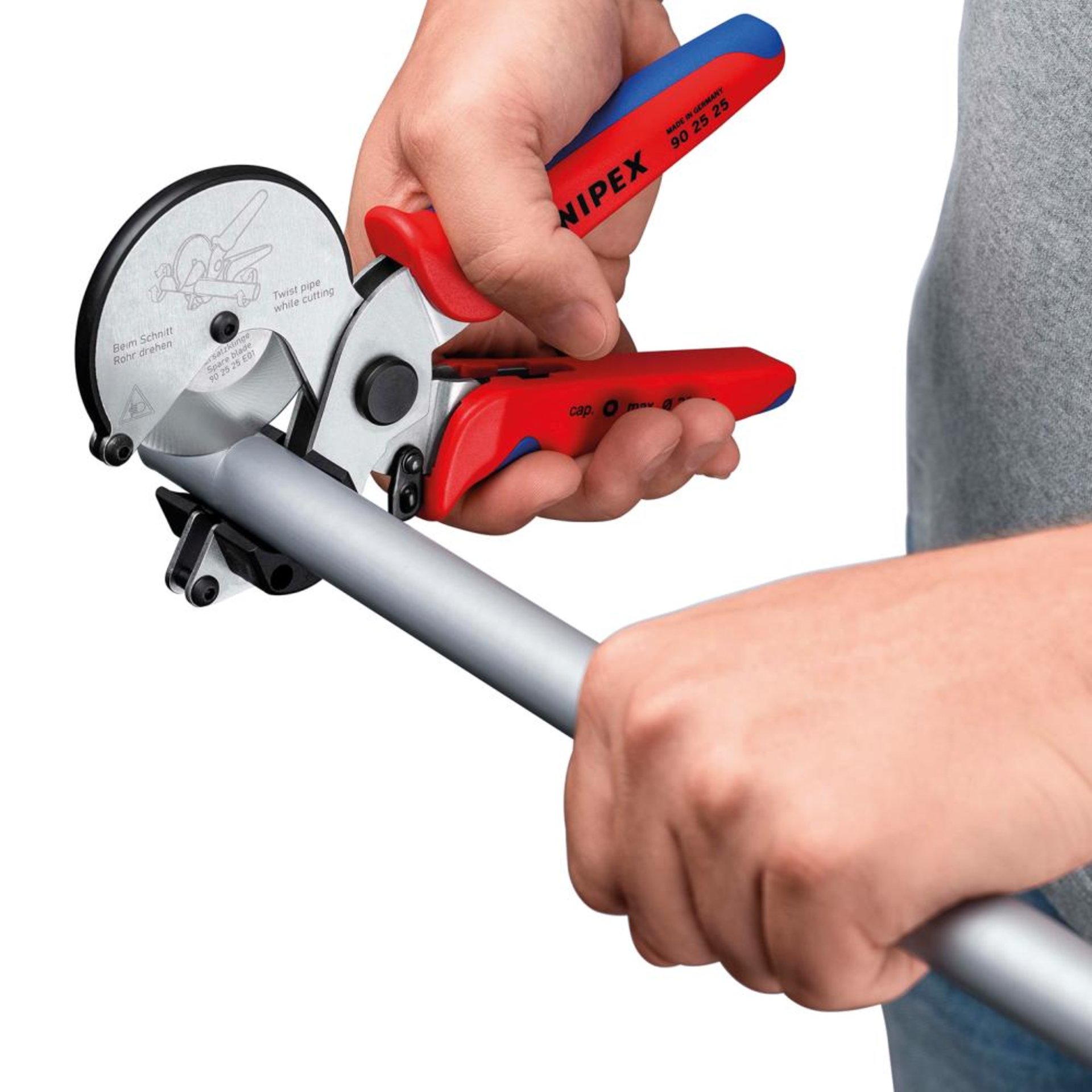 Rohrschneider f.Verbund/Kunststoffrohremax. D. 26mm KNIPEX